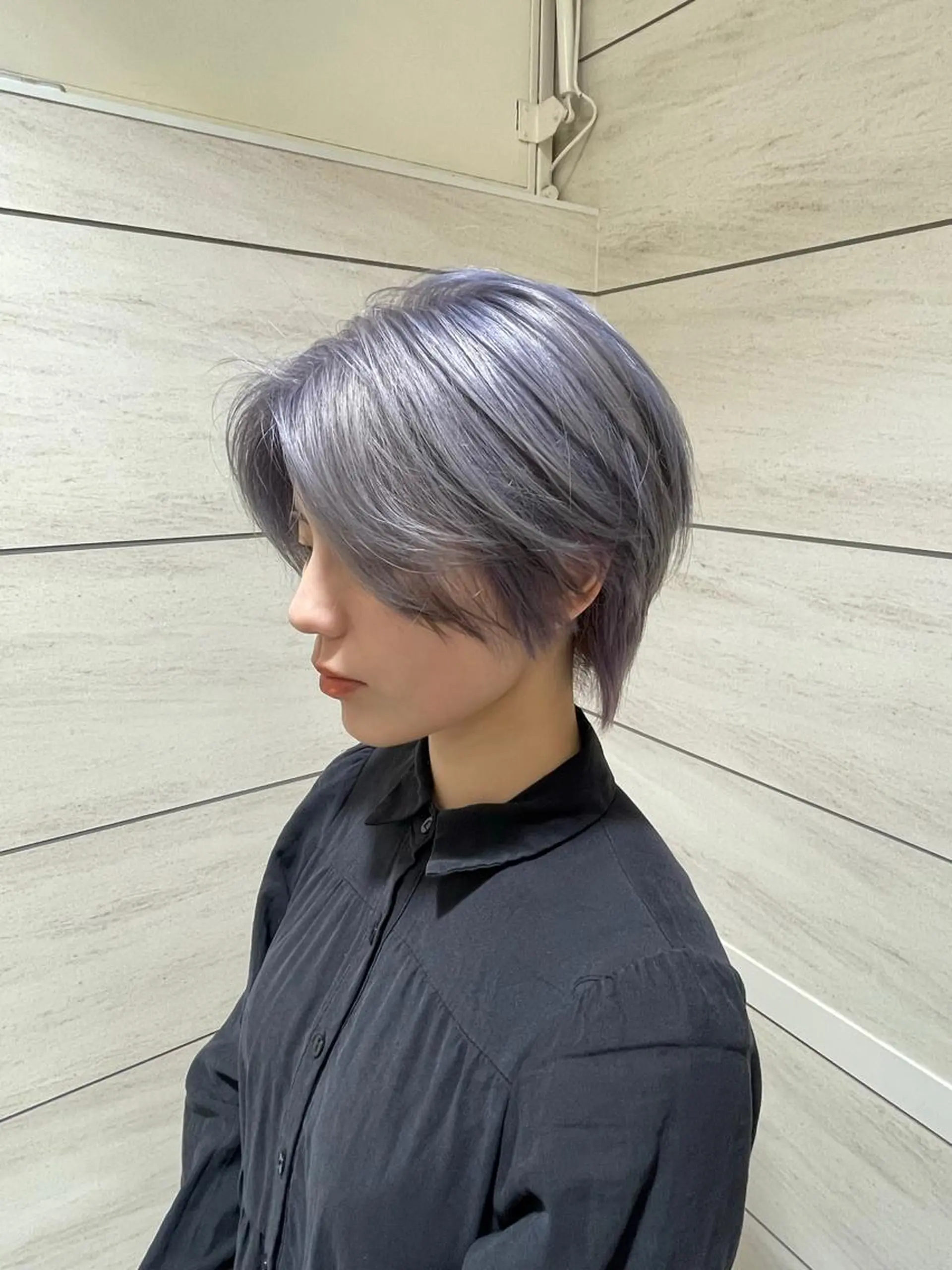 ショート カラー ヘアアレンジ ブリーチ andiamo sakae所属・🧬艶髪向井 琉矢🧬のヘアスタイル