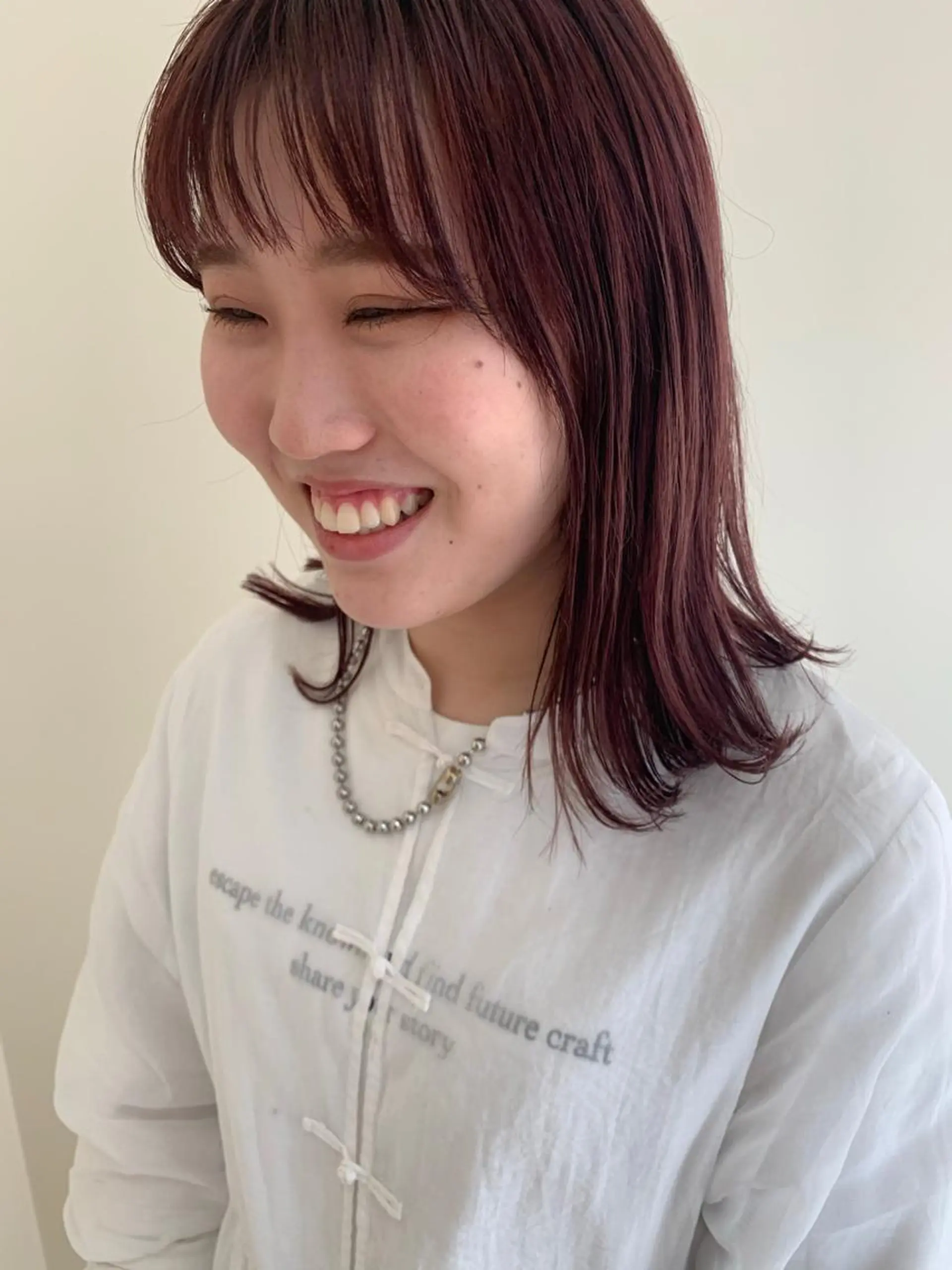 カラー 似合わせ/レイヤー/ ボブ/西島 絢香のヘアスタイル