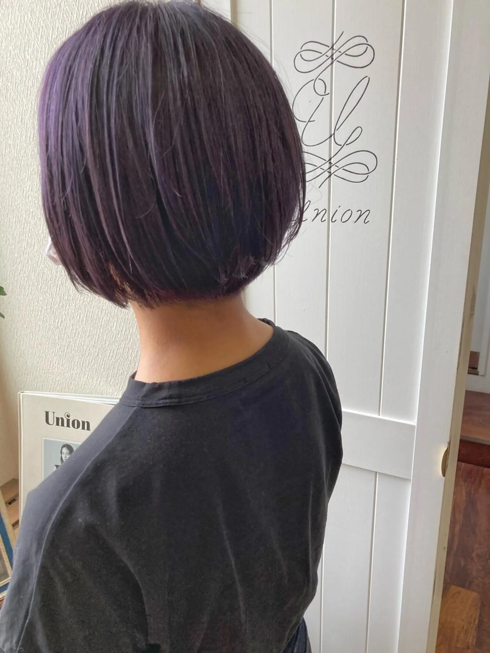 ショート カラー ブリーチ カット ヘッドスパ 小木曽智美 /ボブ/ショートのヘアスタイル