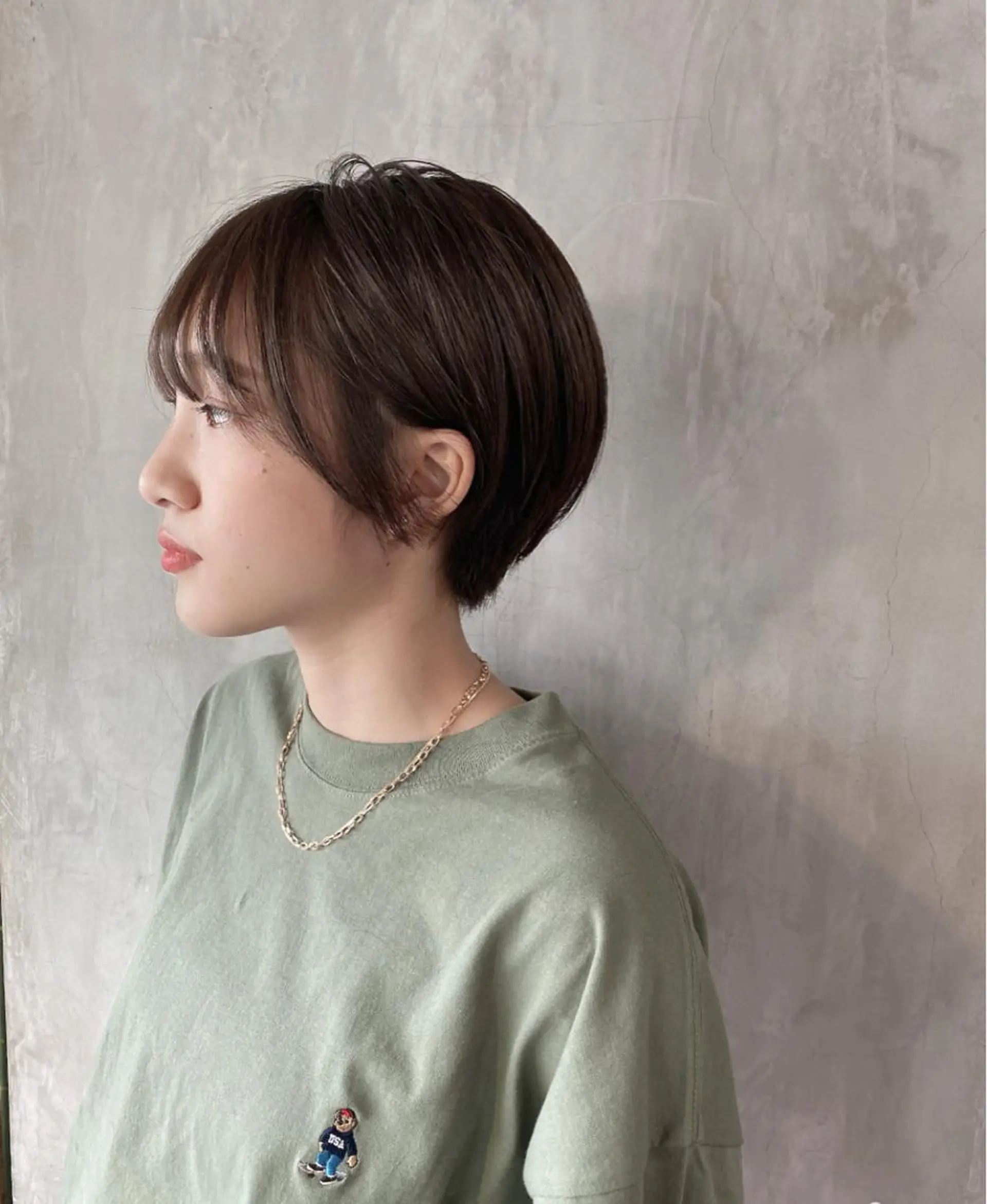 ショート カラー ヘアアレンジ stylist/蛯谷 珠里のヘアスタイル