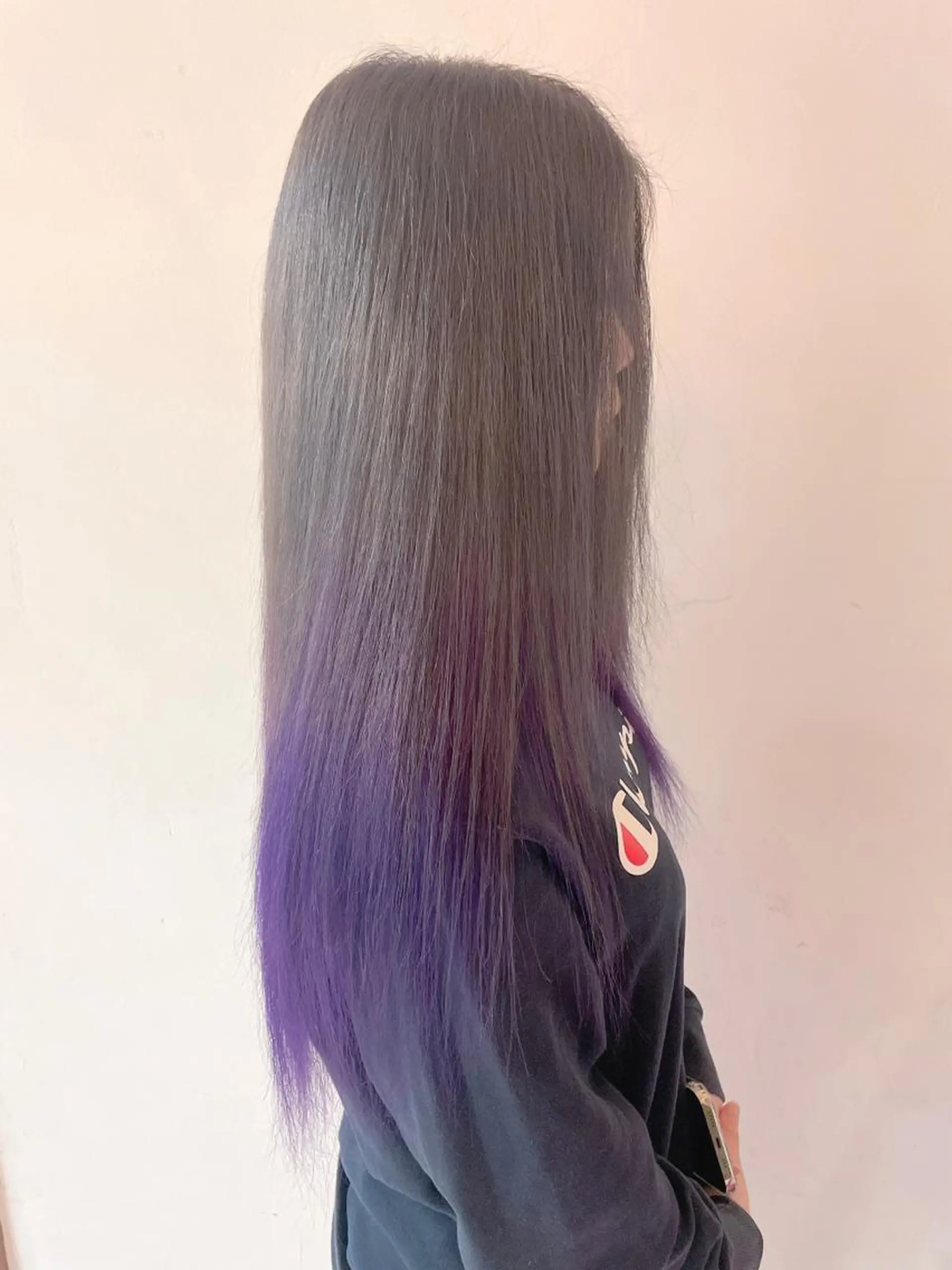 ロング カラー バレイヤージュ ブリーチ ケアブリーチ ダークグレー ダブルカラー ヘアカラー トリートメント デザインカラー髪質 改善Lilithのその他イメージ