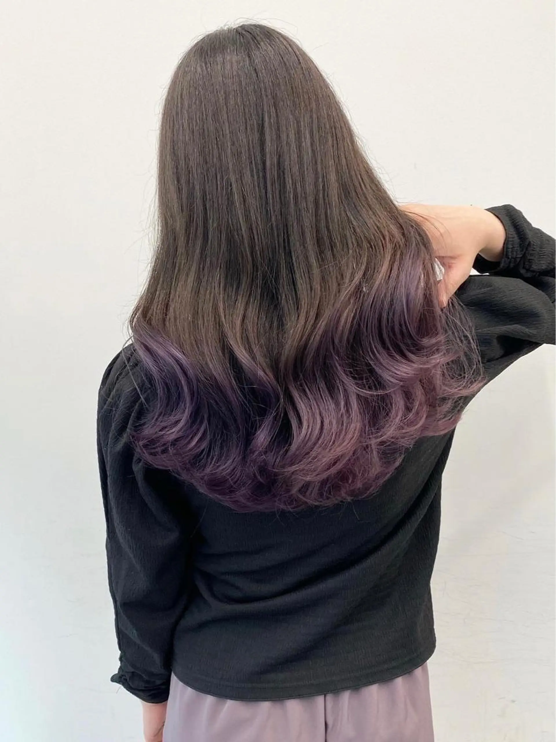 カラー バレイヤージュ ⭐️無料！カット モデル募集⭐️夕貴のヘアスタイル