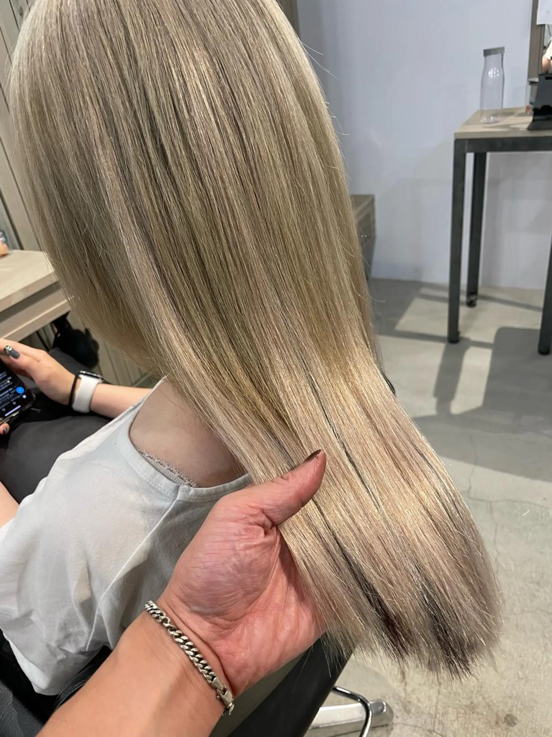 ミディアム 撮影モデル 中嶋 【ナカジマ】のヘアスタイル