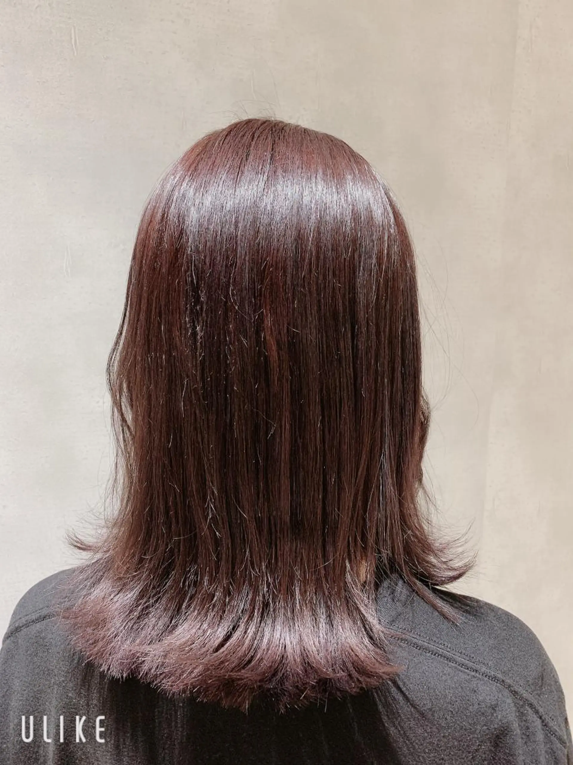 セミロング カラー エンドウ　ミノリ🤎 /半個室/レイヤーのヘアスタイル