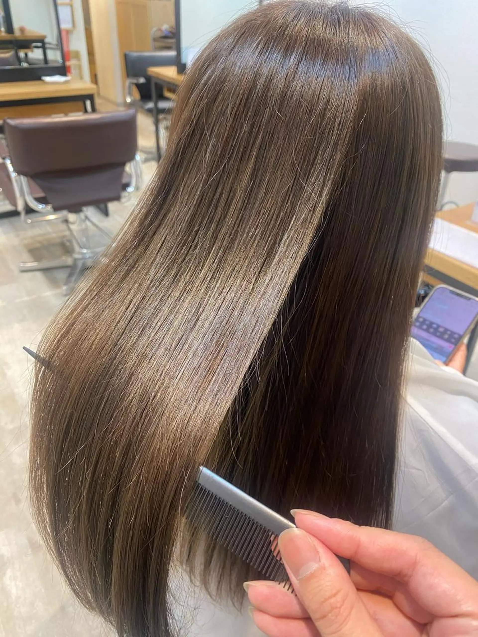 ロング カット ヘアカラー トリートメント 【メンズ特化】☀️ 萬納陽介☀️のヘアスタイル