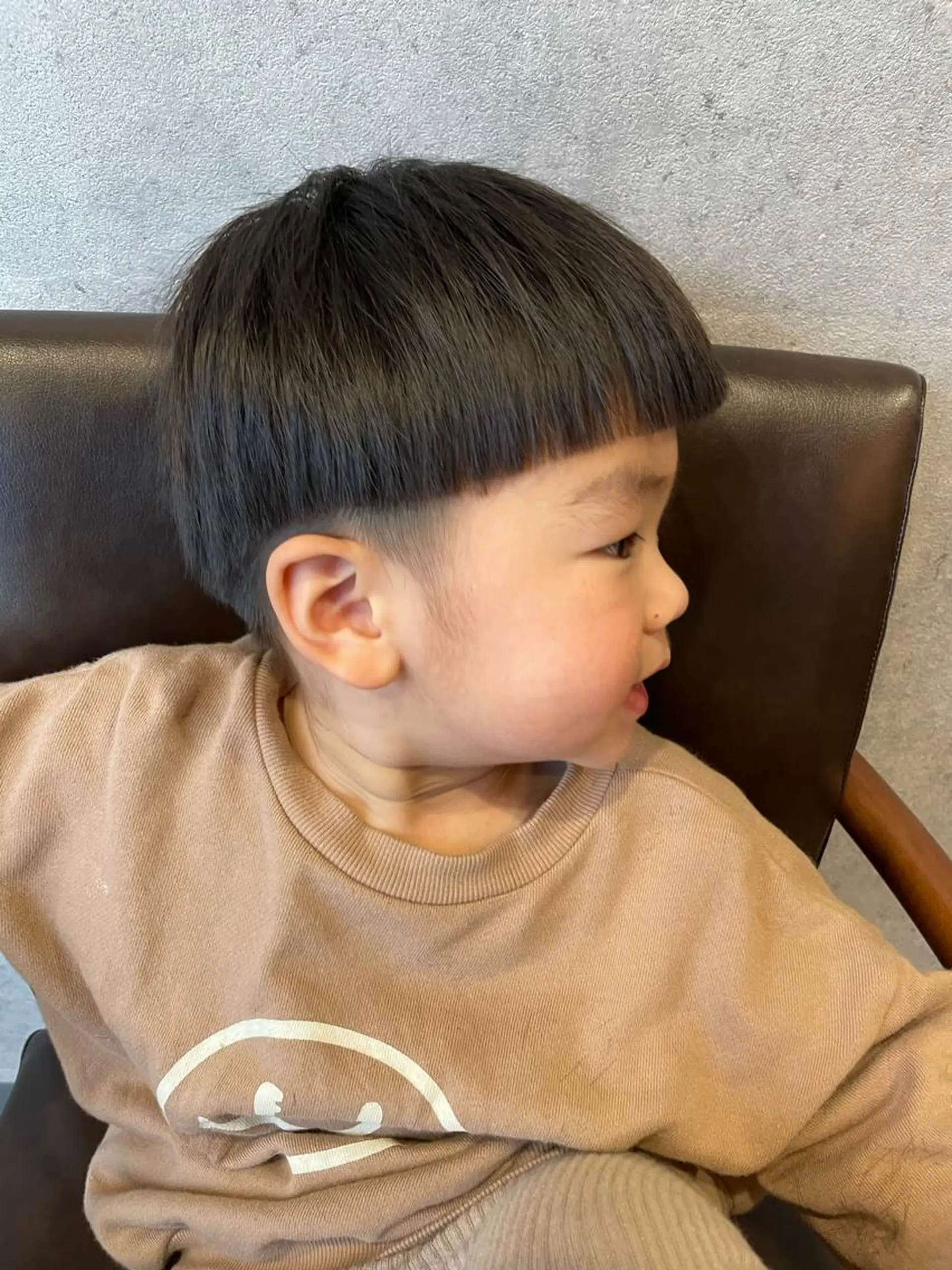 メンズ キッズ 西 めぐみのヘアスタイル