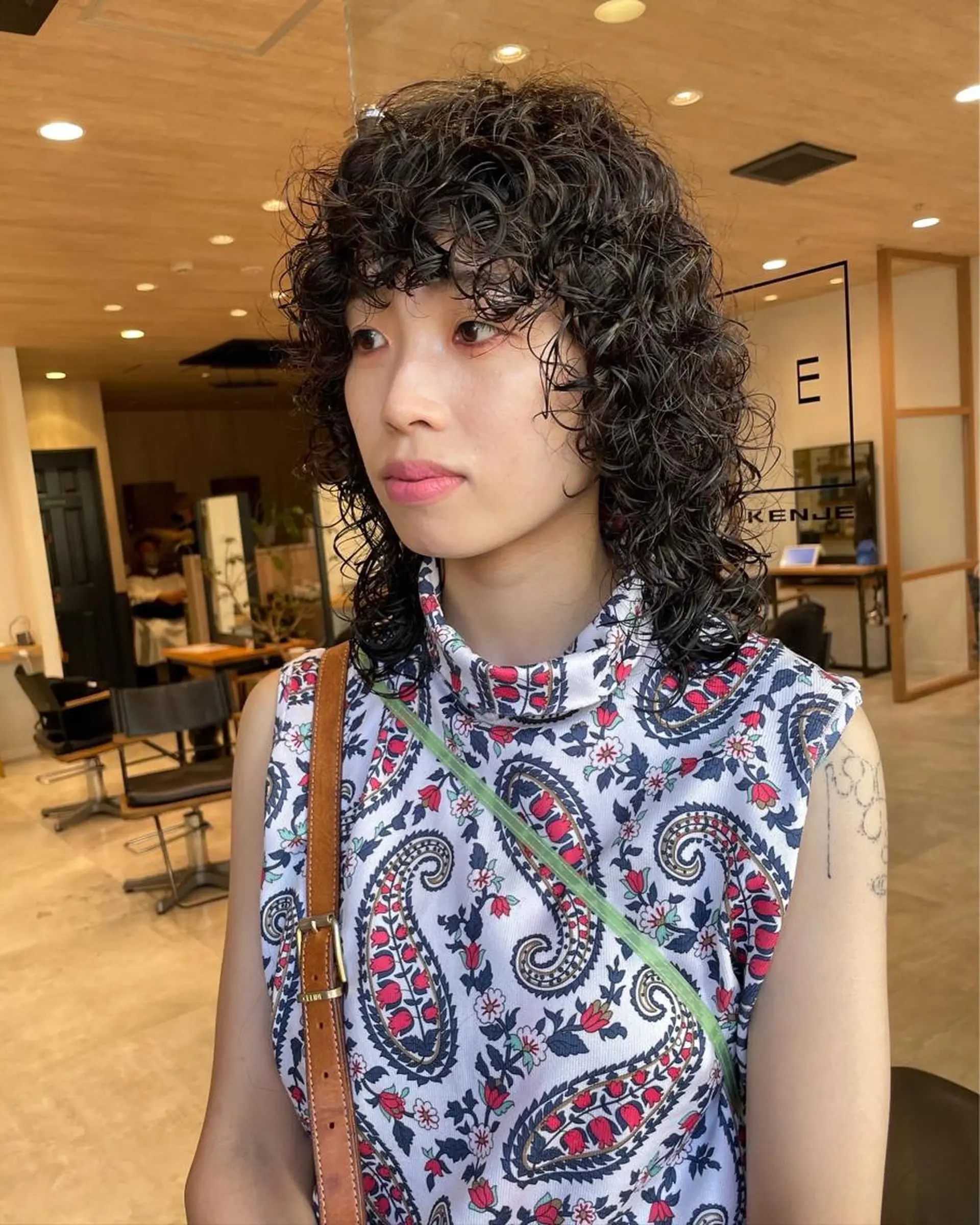 セミロング パーマ パーマ パーマ指名No1 /namiのヘアスタイル