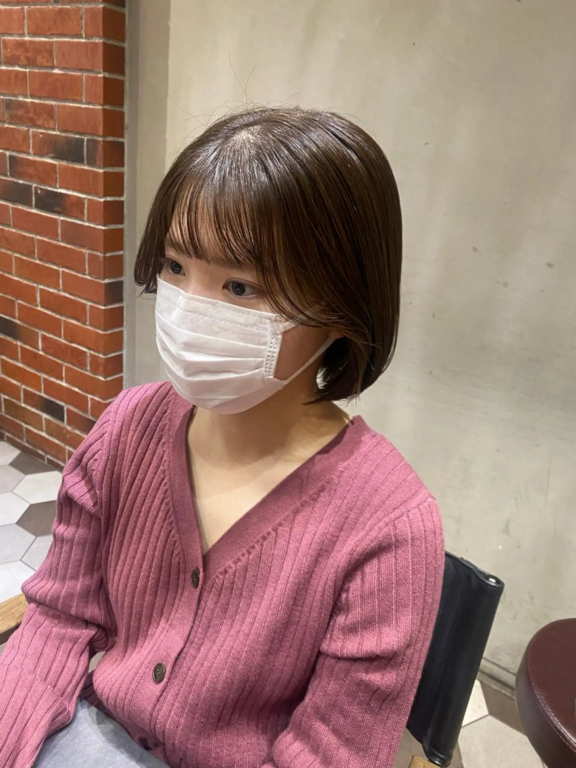 ショート 髪質改善韓国レイヤー SHIORI🦋のヘアスタイル