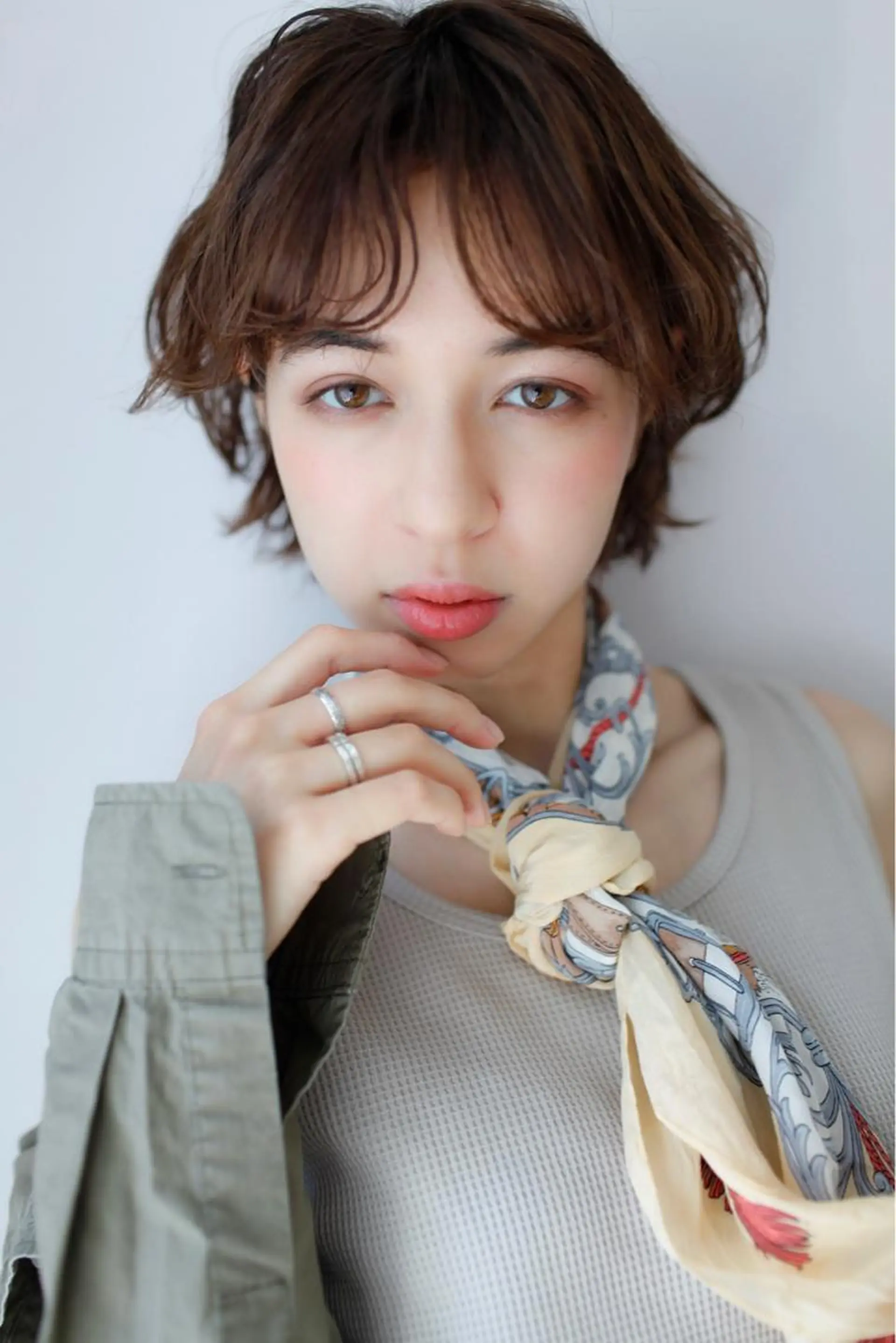 ショート カラー 横浜Bob美容師🤎 ERINAのヘアスタイル