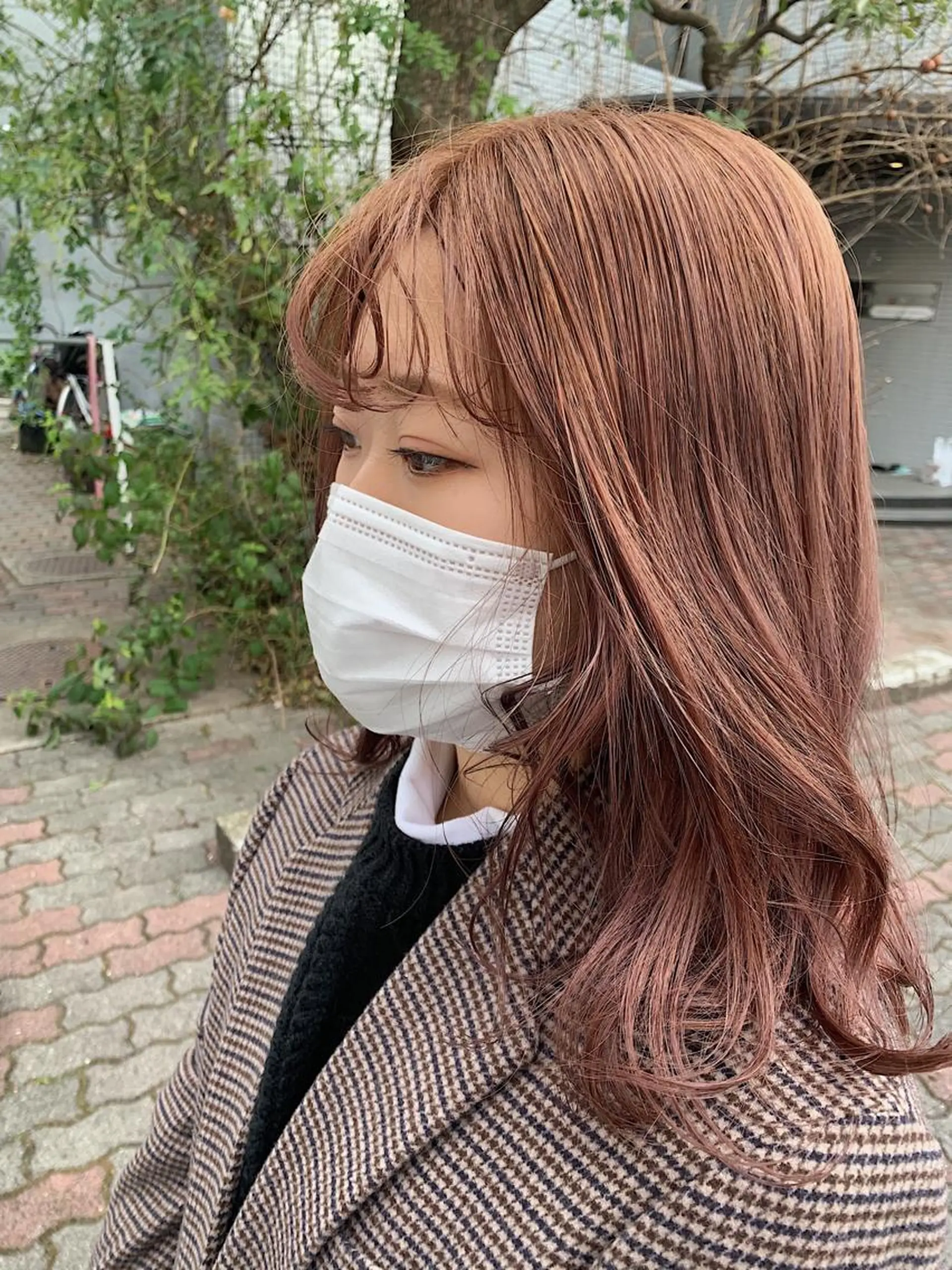 カラー ラベンダー/レイヤー スタイル🤎mamiのヘアスタイル