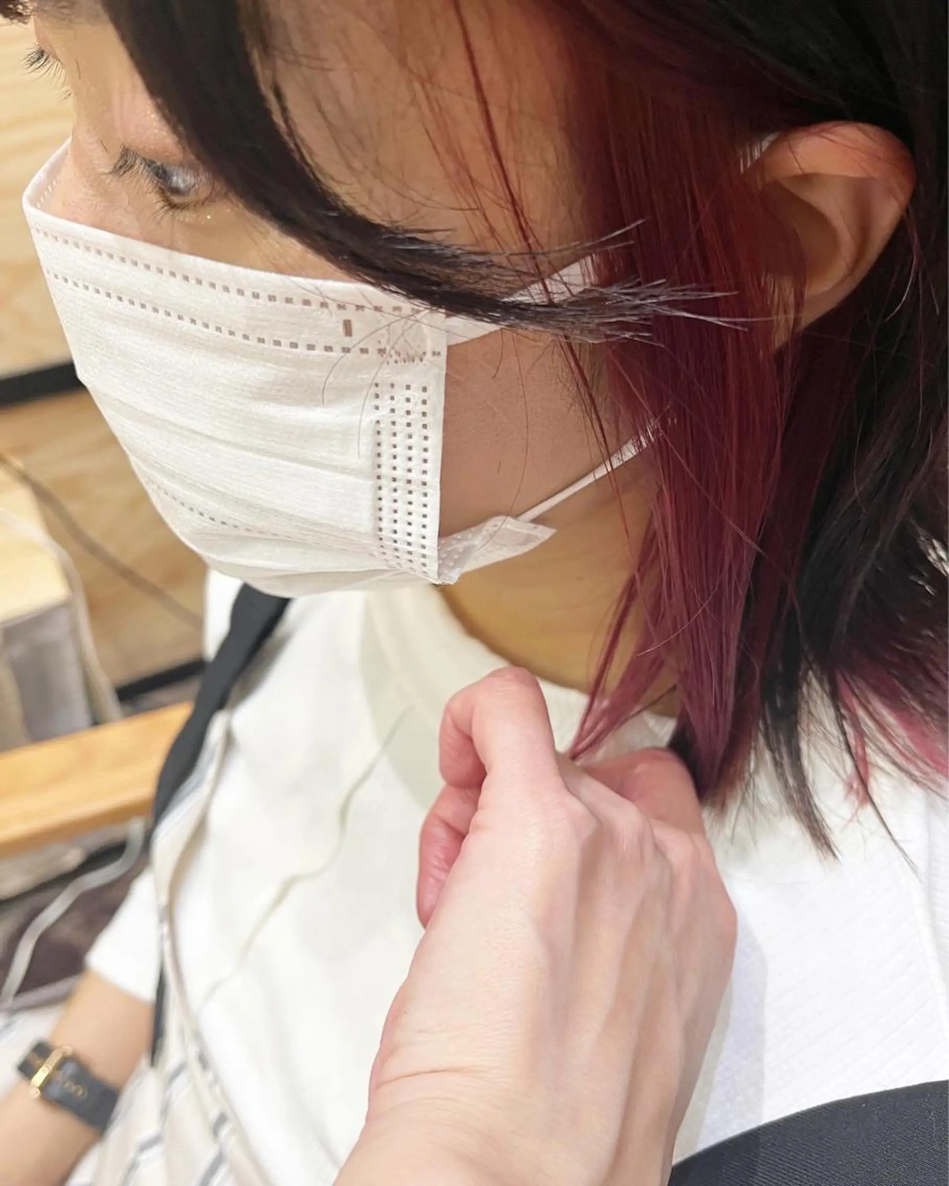 ミディアム カラー パーマ ヘアアレンジ メンズ キッズ ネイル マツエク・マツパ アイブロウ 子どものヘアアレンジ ミディアムパーマ メンズバレイヤージュ メンズハイライト メンズインナーカラー カット times salon名駅所属・久木原 ゆりのヘアスタイル