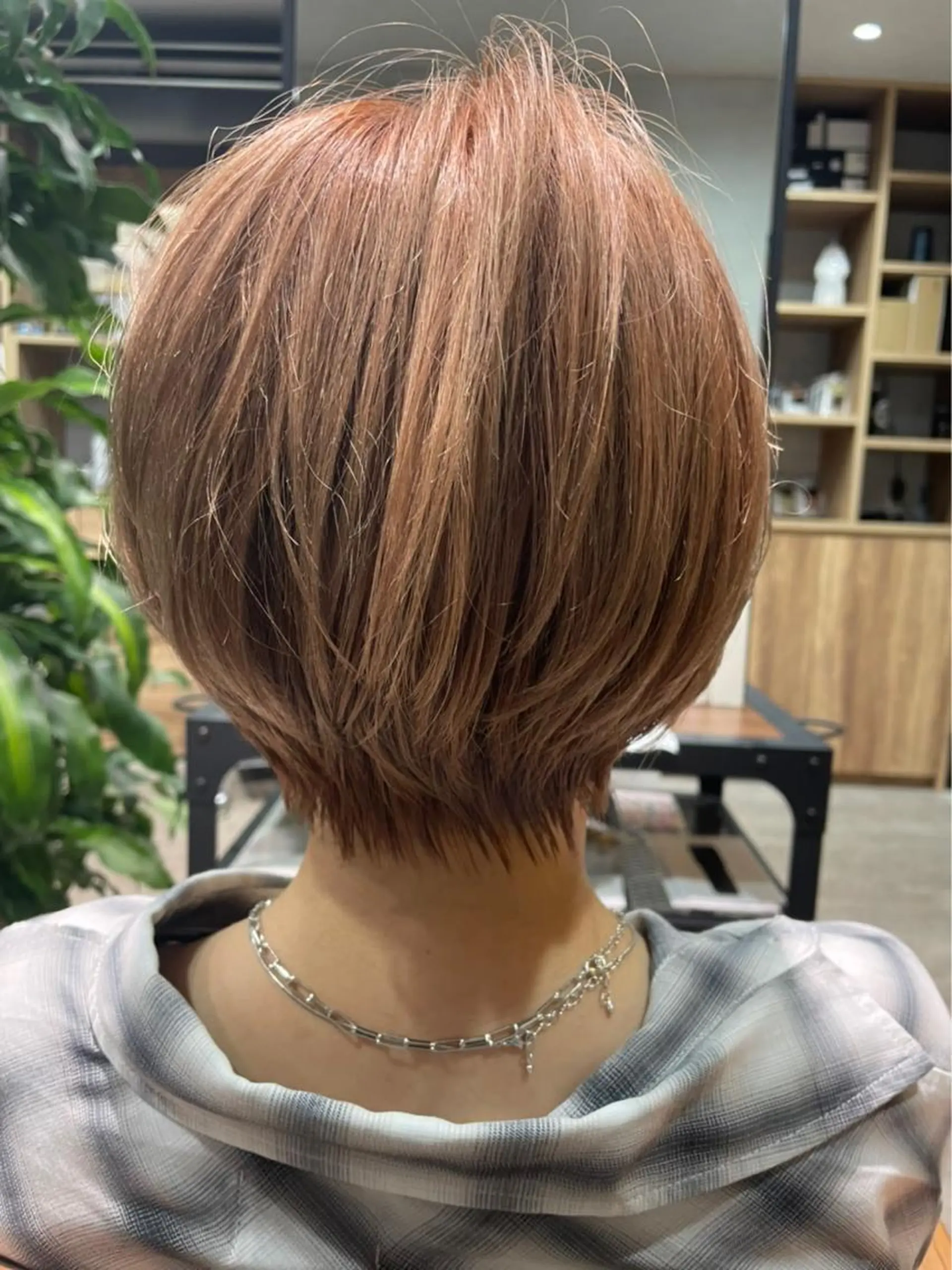 ショート 大久保 優香のヘアスタイル