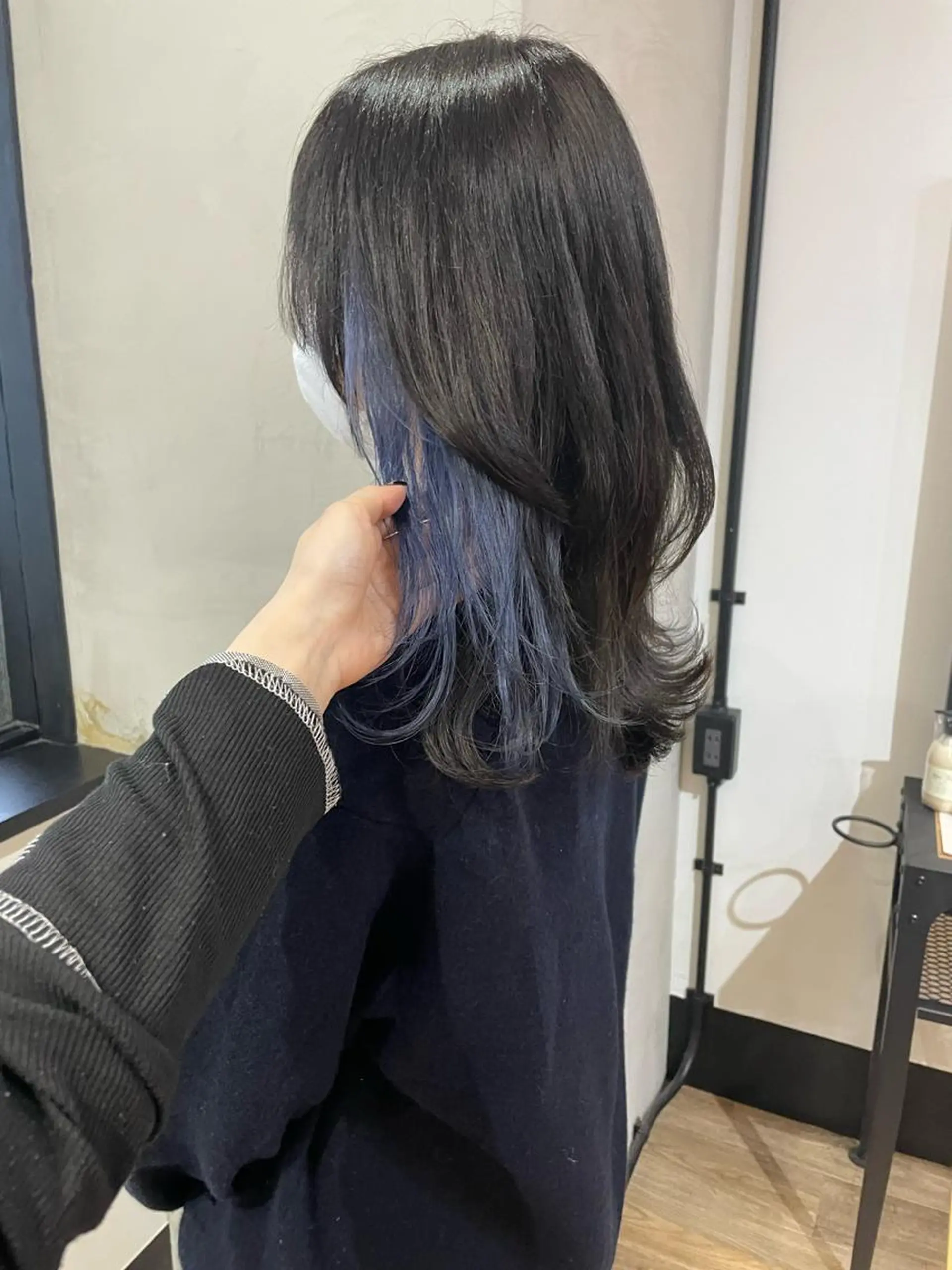 セミロング カラー ヘアアレンジ ヘアカラー トリートメント Eliss Horie所属・coco♡ 韓国hairのヘアスタイル