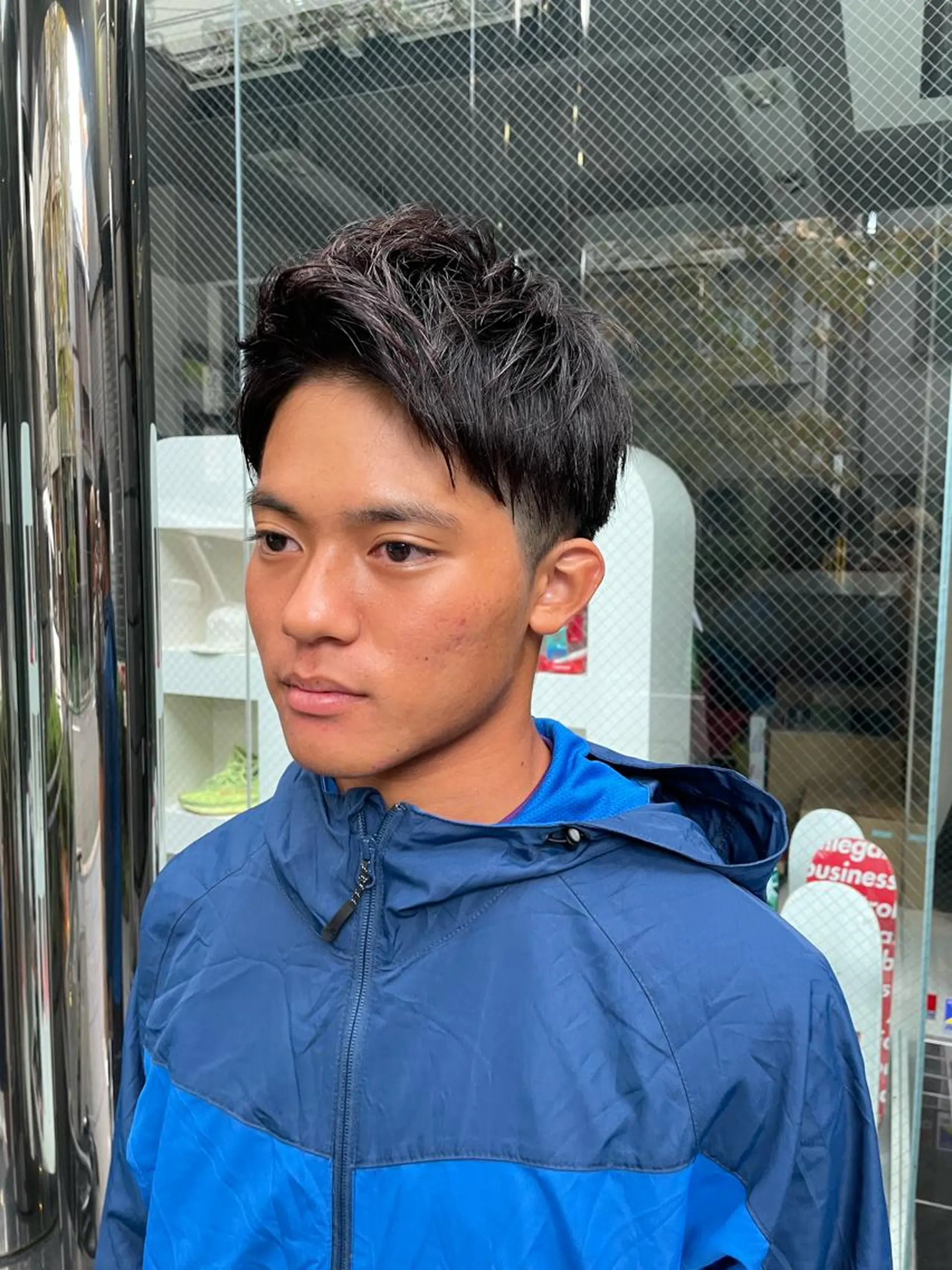 ショート カット salowin所属・吉ヶ別符 亮祐のヘアスタイル