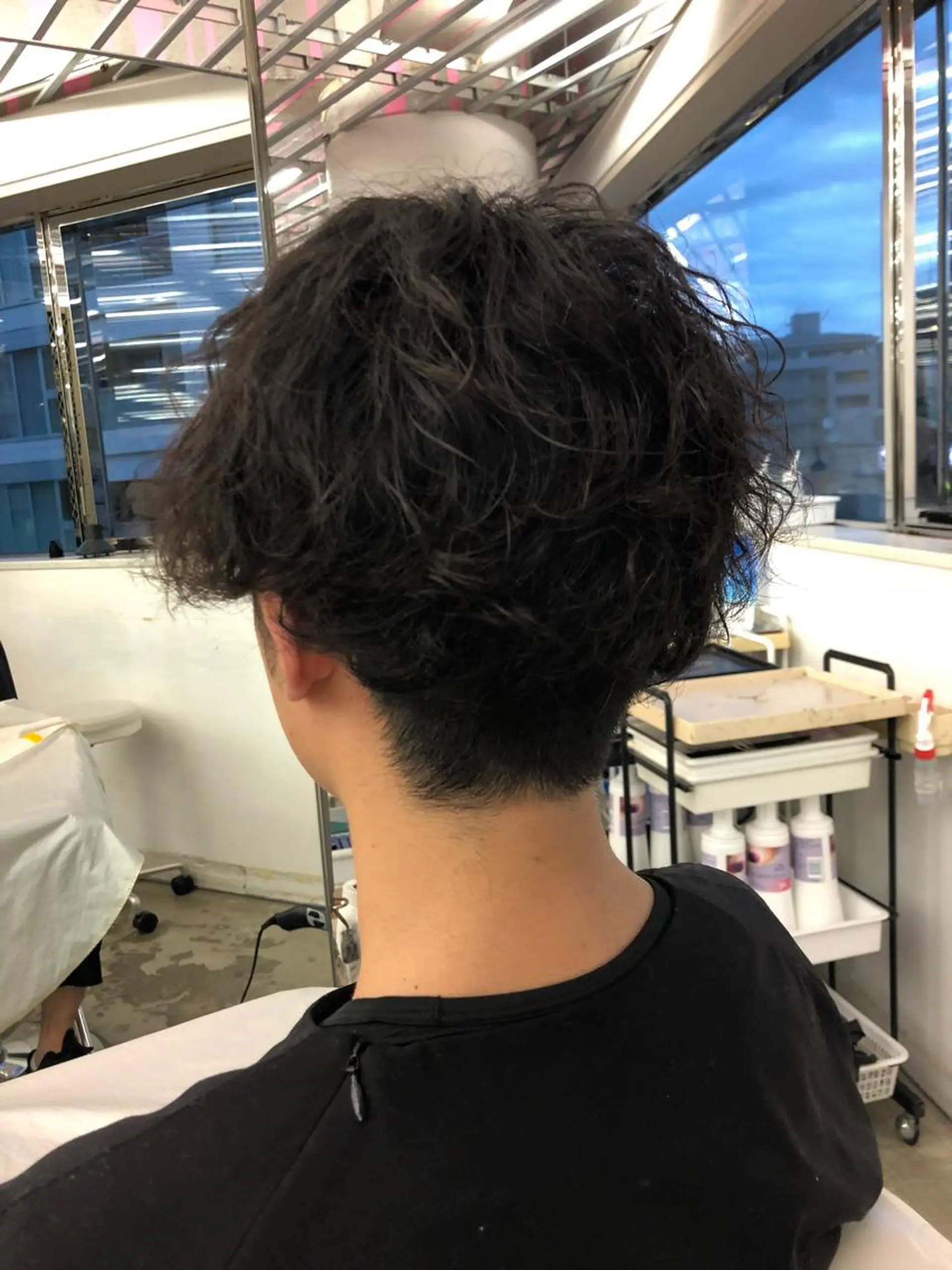 ショート カラー パーマ メンズ 🌈圧倒的デザイン力 内井省吾のヘアスタイル