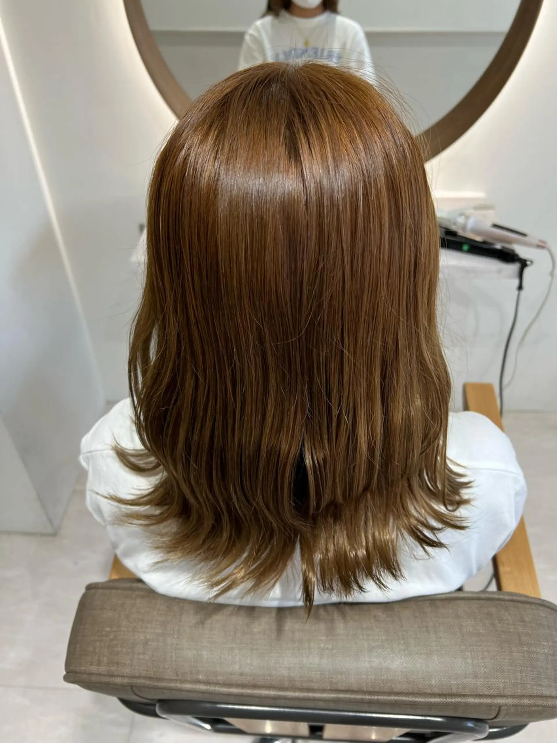 カラー ブラウンカラー ヘアカラー 瀬戸 杏珠のヘアスタイル