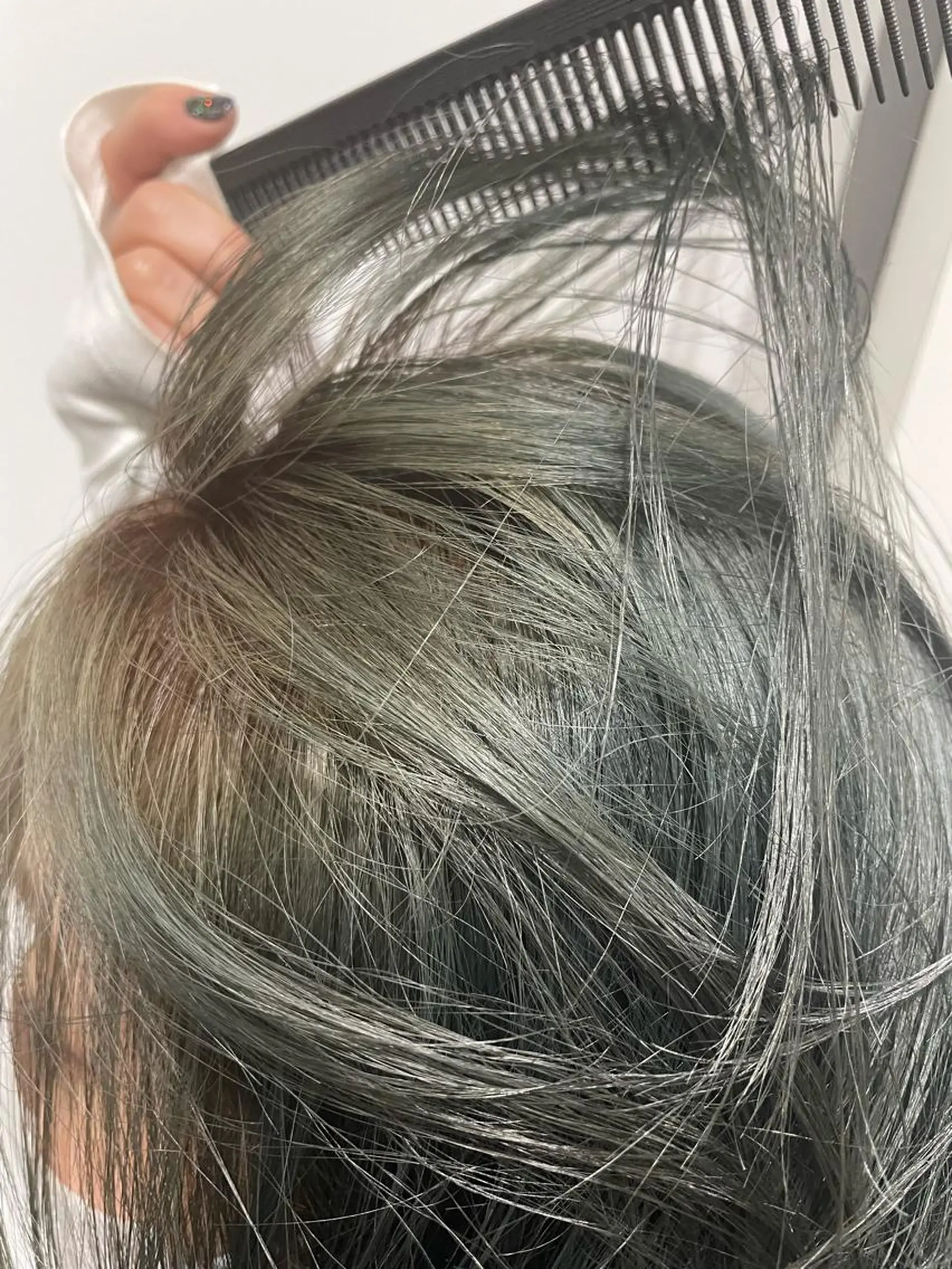 ミディアム カラー ブリーチ ヘアカラー 大人ヘア/ナチュラル 杉野望雄のヘアスタイル