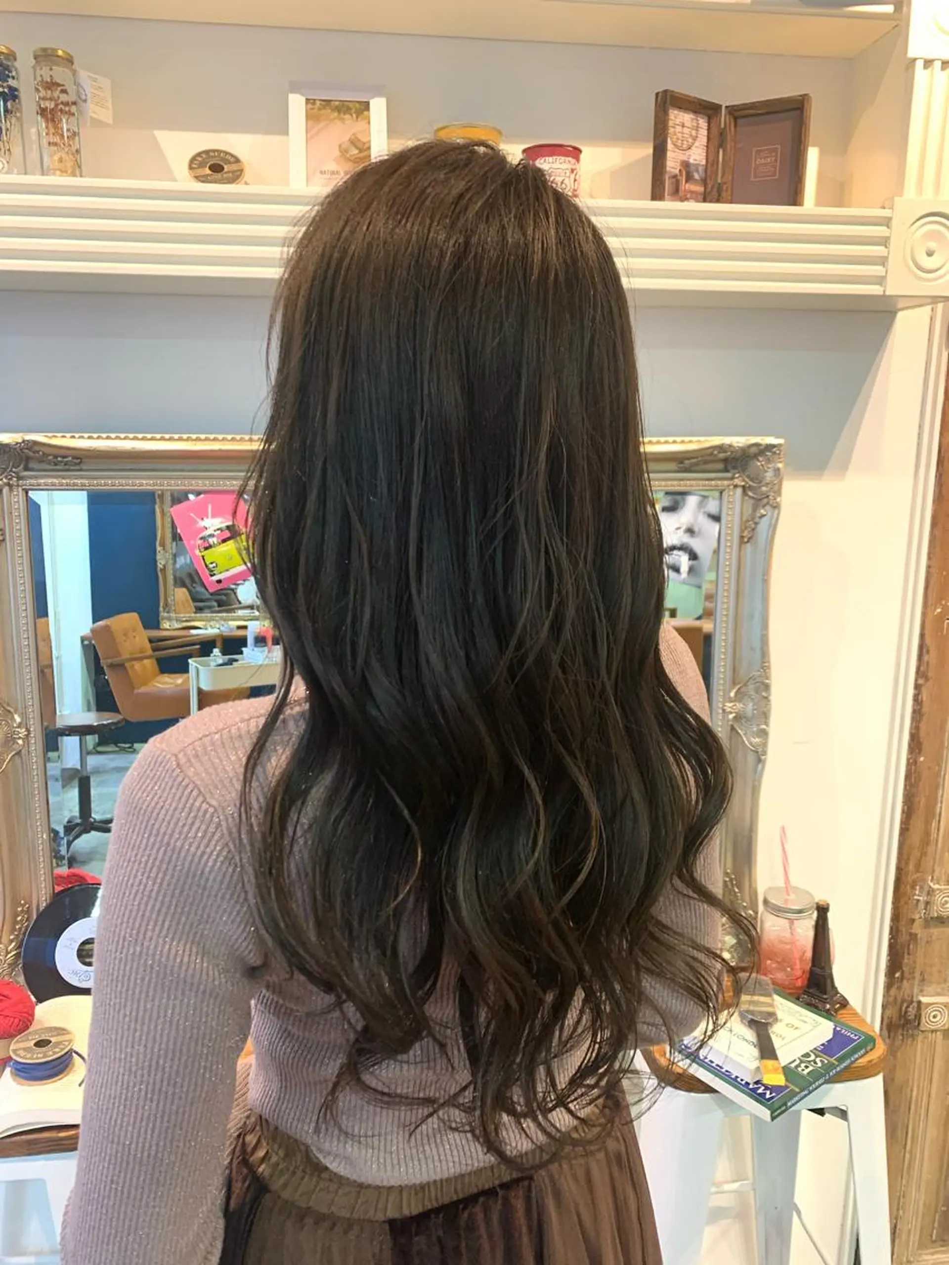 ロング ヘアカラー トリートメント ヘッドスパ ヘアセット 大宮/山口 竣也のヘアスタイル