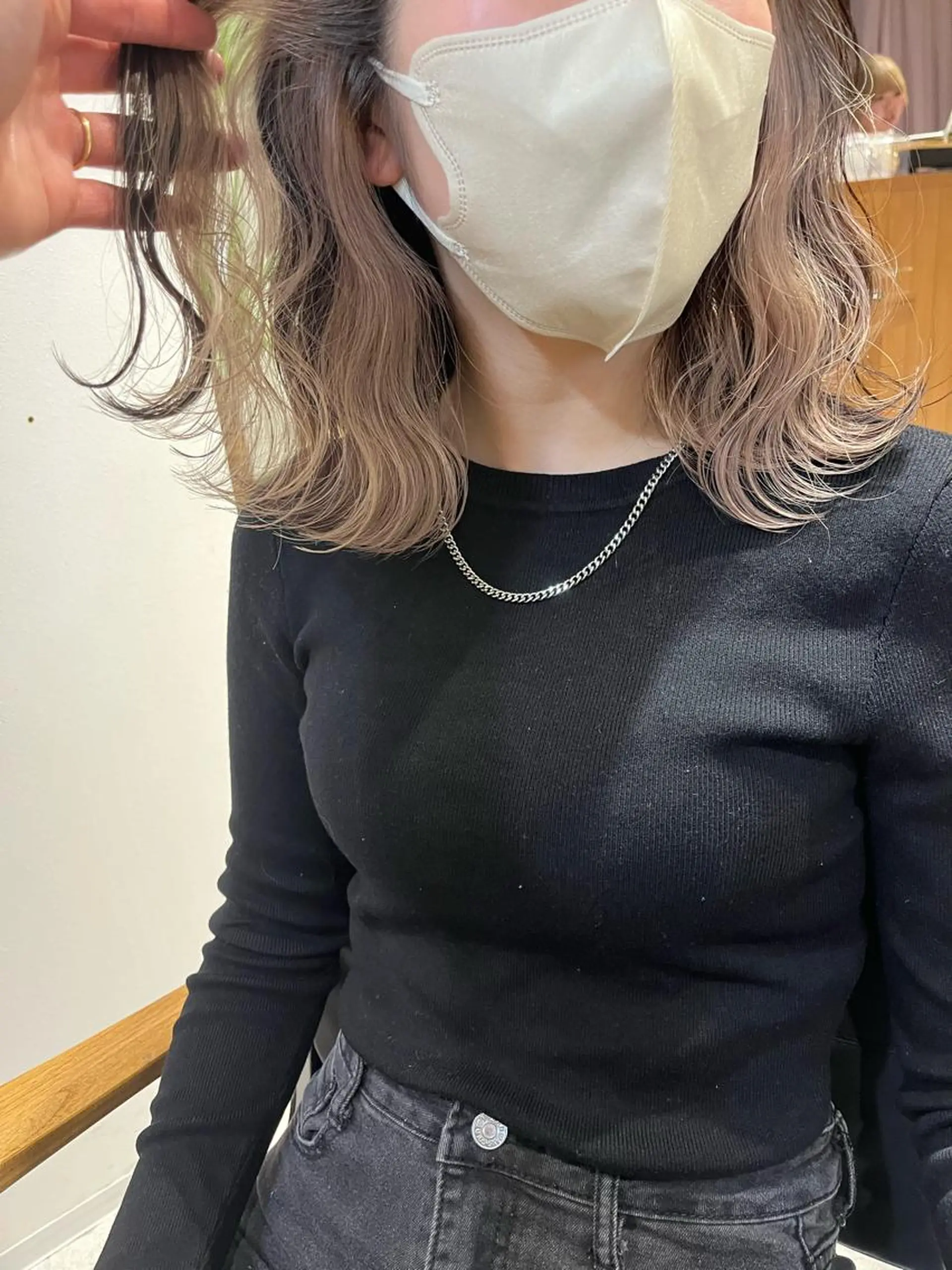 ミディアム カラー ヘアカラー トリートメント 【代表】 辻龍樹のヘアスタイル