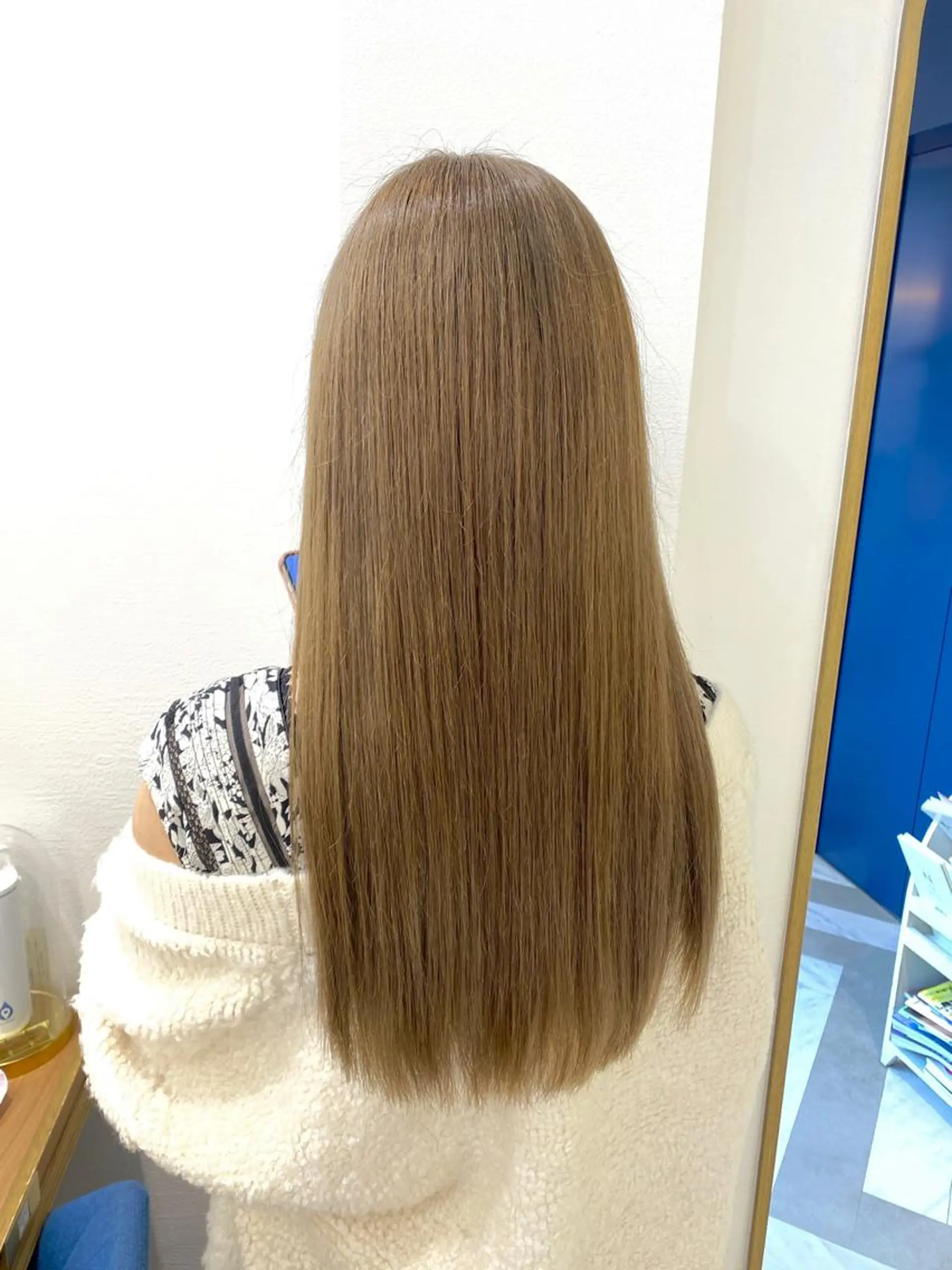 ロング ヘアカラー トリートメント レイヤーカット /透明感カラー西田のヘアスタイル