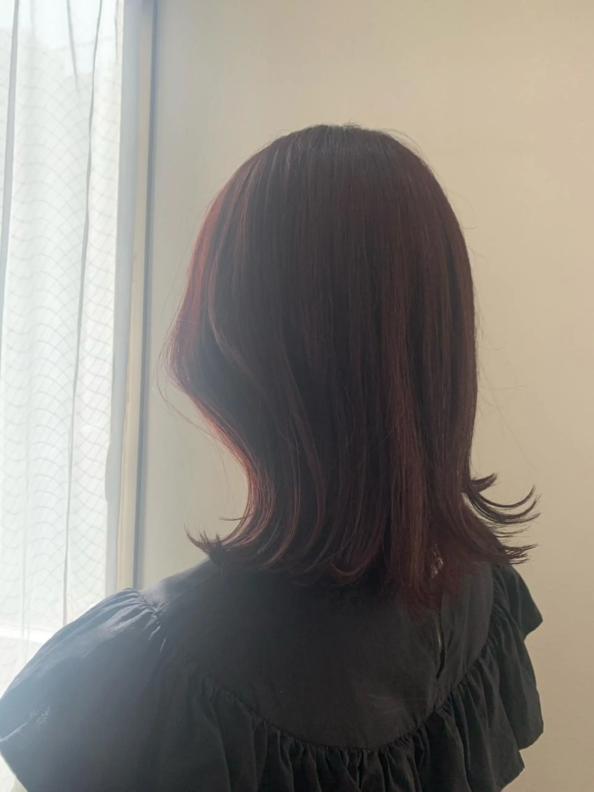 ミディアム カラー ピンクカラー 現地韓国ヘア🇰🇷 Chisaki치사키のヘアスタイル