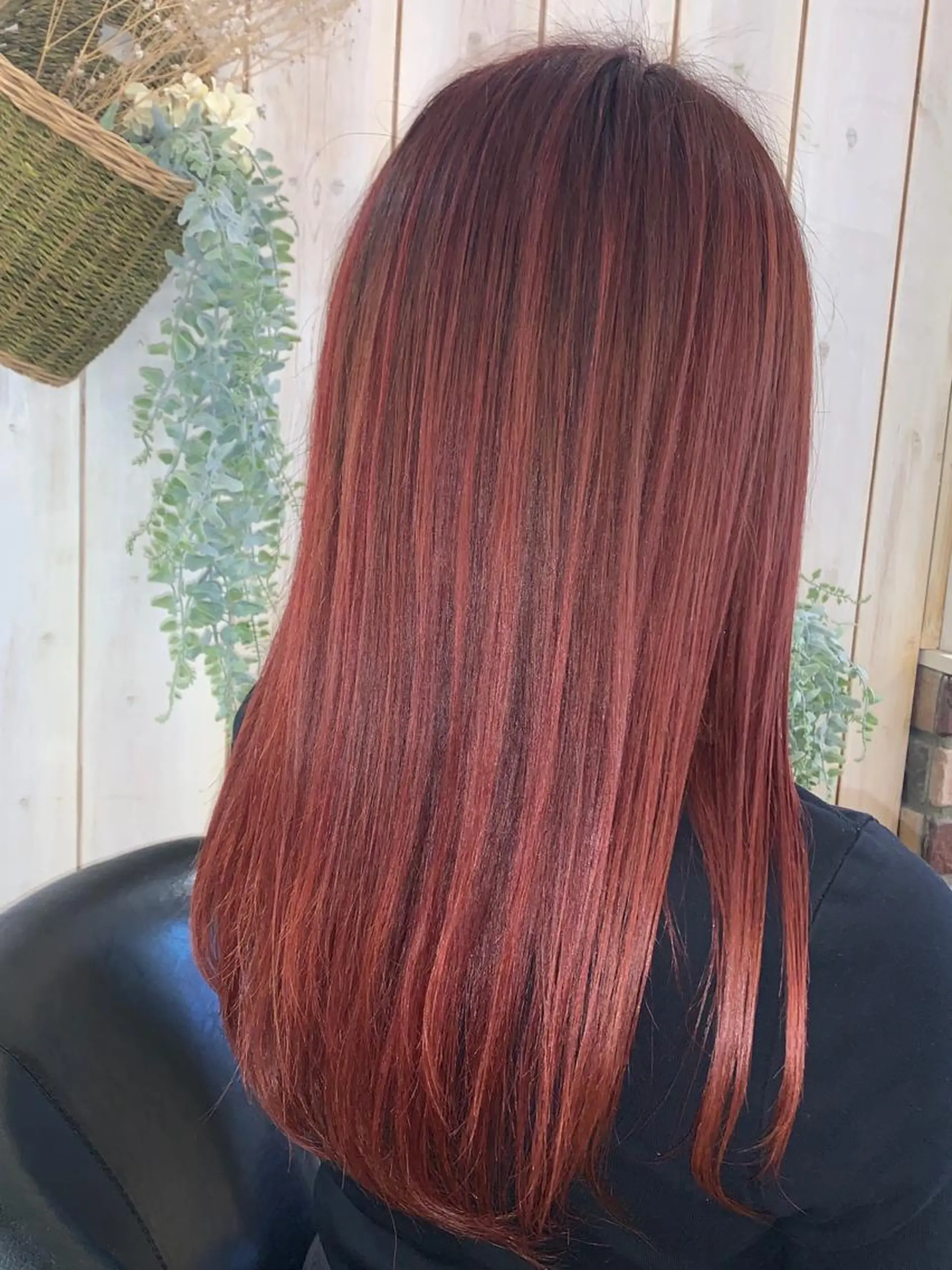 ロング 中井 茅佳のヘアスタイル