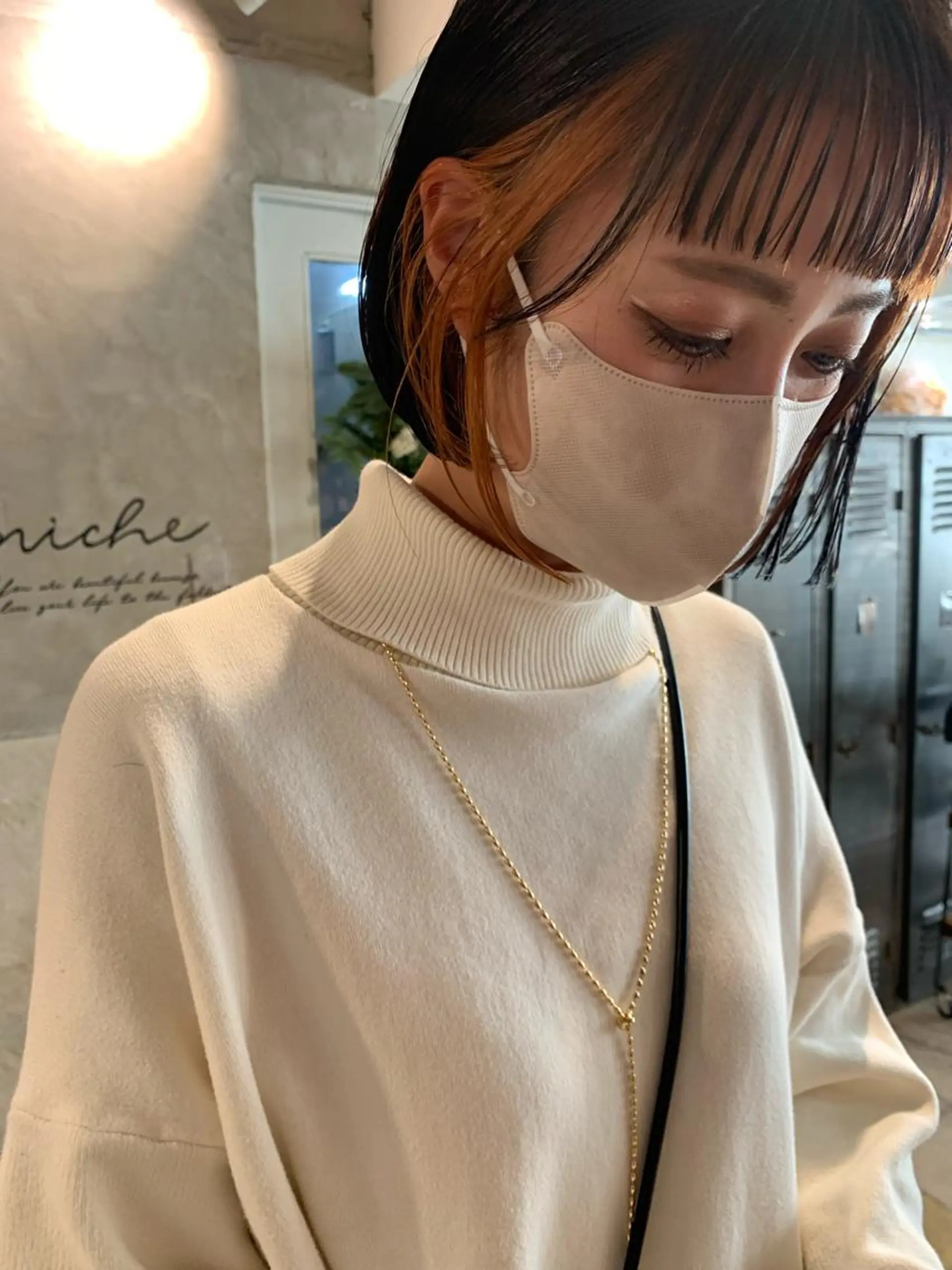 ショート カラー 落合 妙佳のヘアスタイル