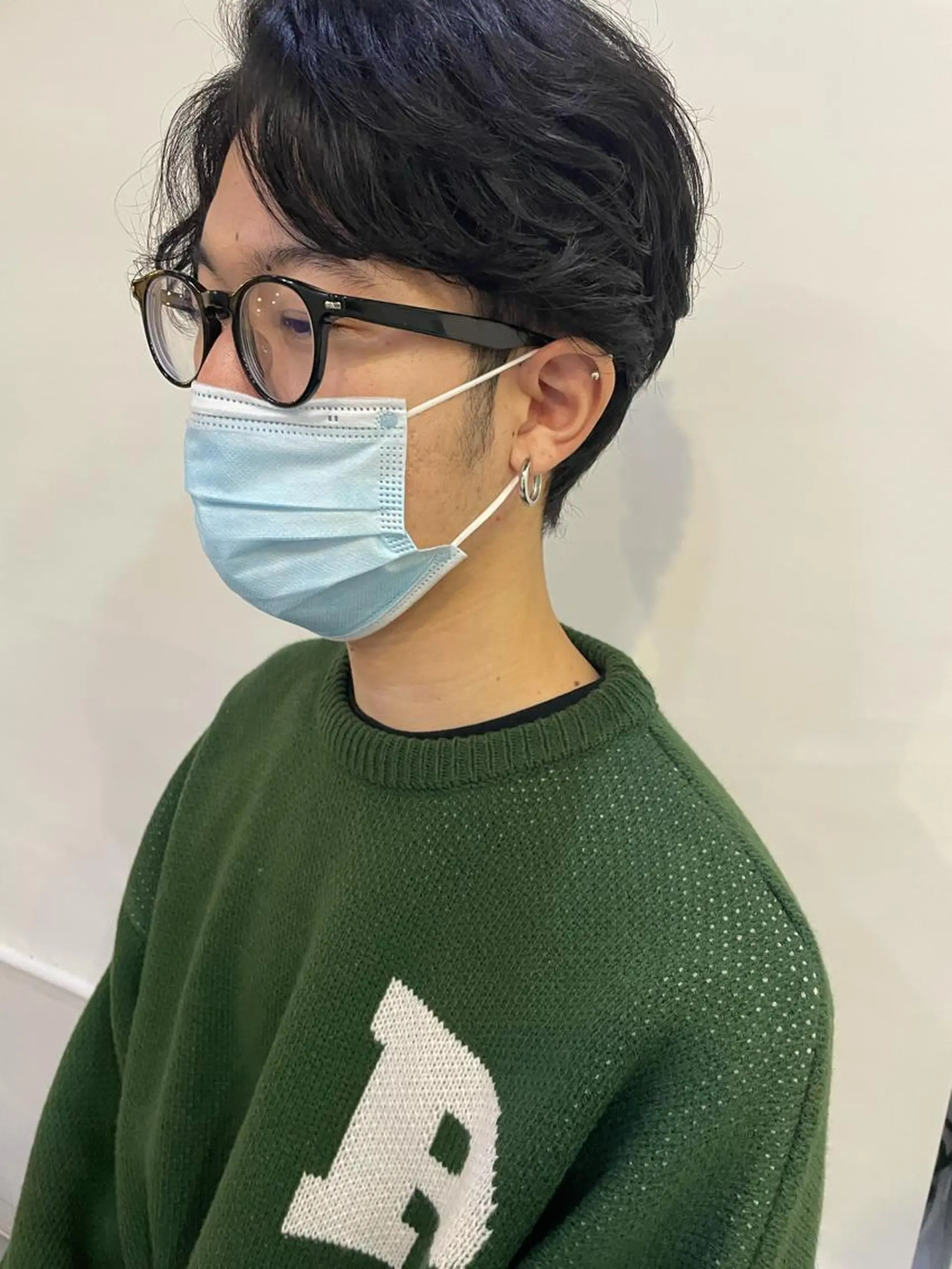 メンズ silo所属・silo MOKA 顔周りカット🦦のヘアスタイル