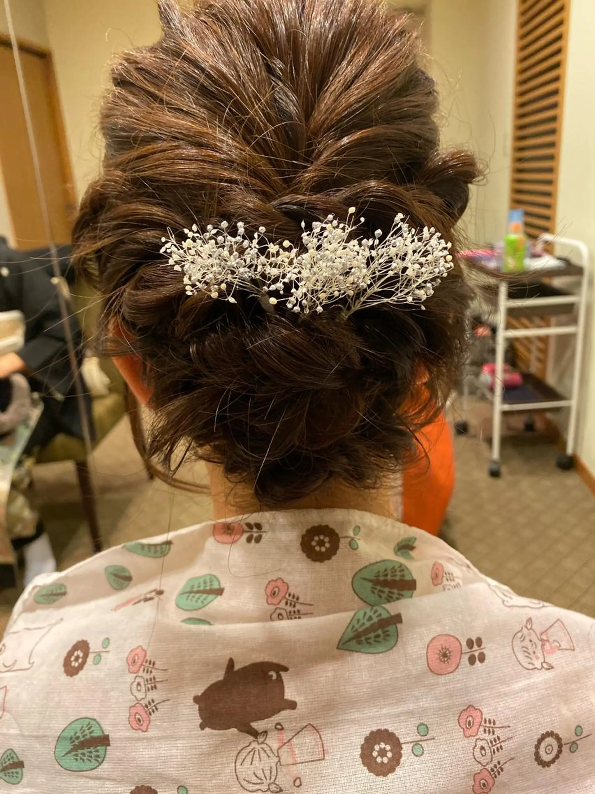 ヘアアレンジ 結婚式・ブライダル ヘアセット The Best Beauty受付担当のヘアスタイル