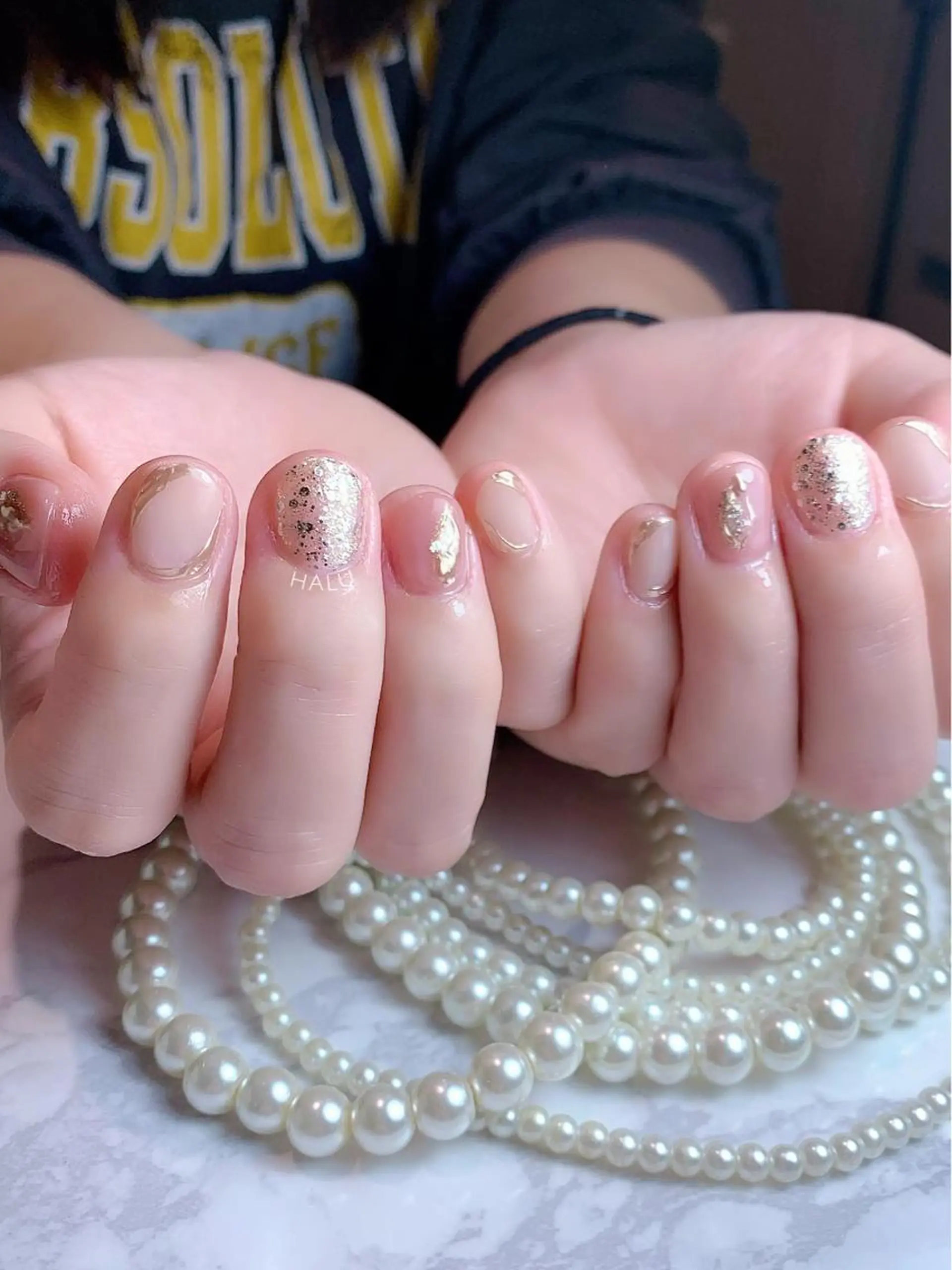 ネイル キラキラネイル HALU ハルのネイルデザイン