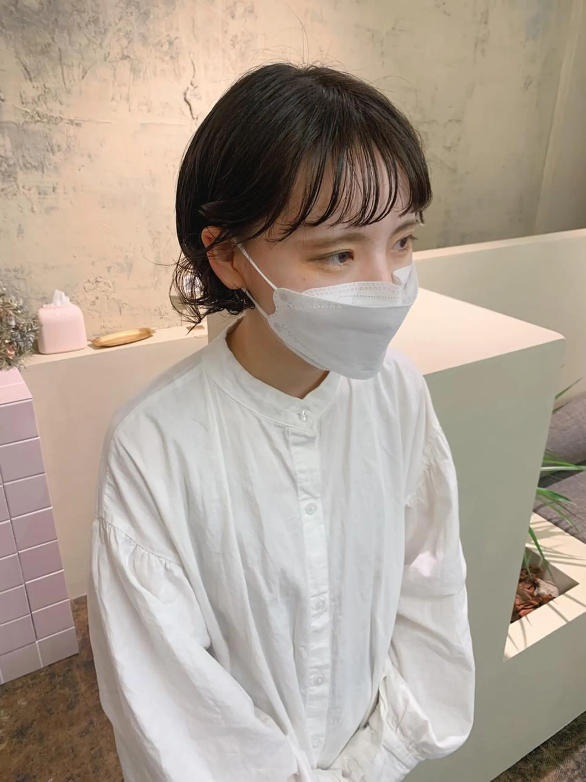 ショート パーマ yupi🐈‍⬛ レイヤー/パーマのヘアスタイル