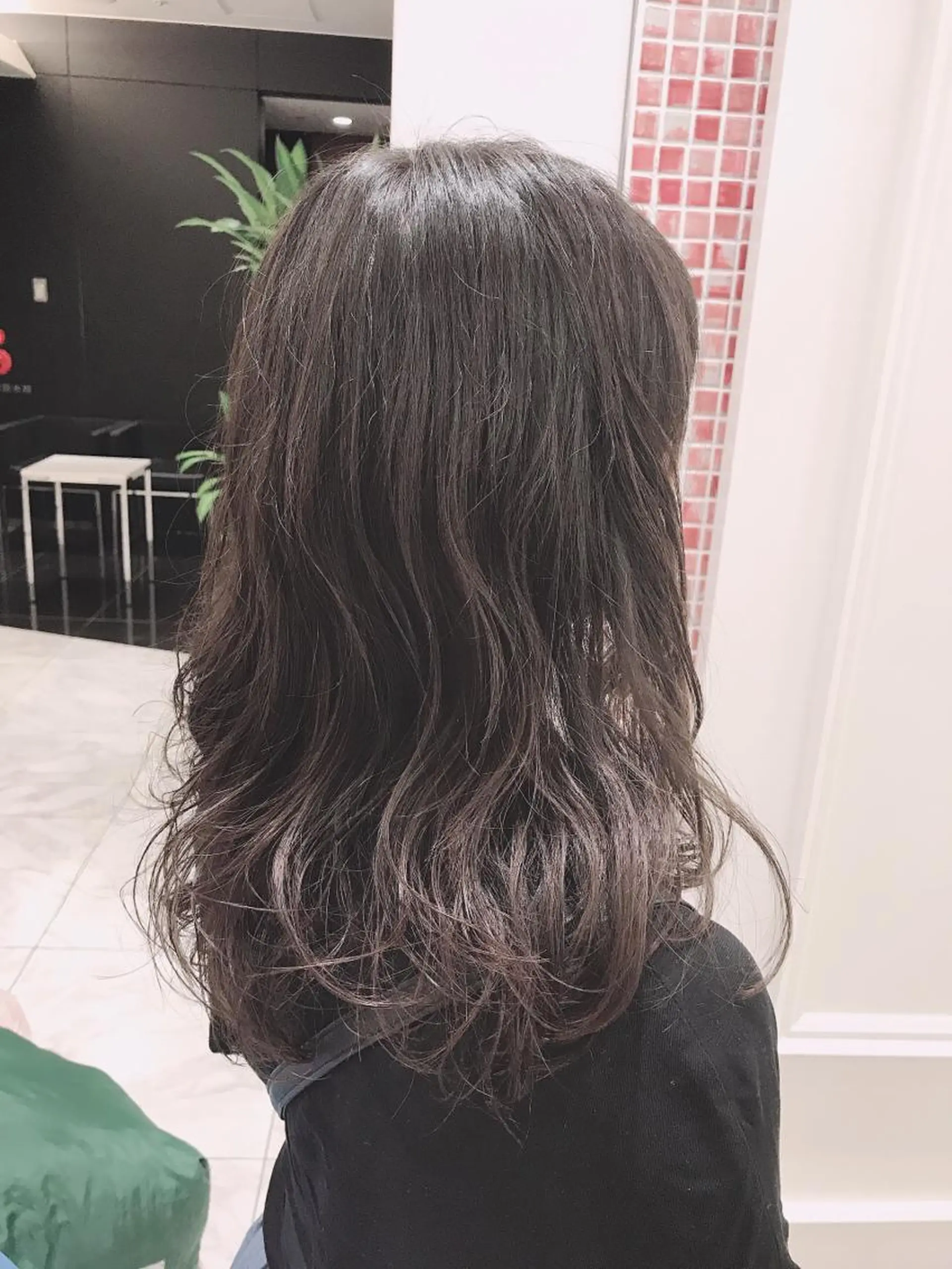 セミロング パーマ ❤️パーマ美容師✂︎ 井口美緒のヘアスタイル