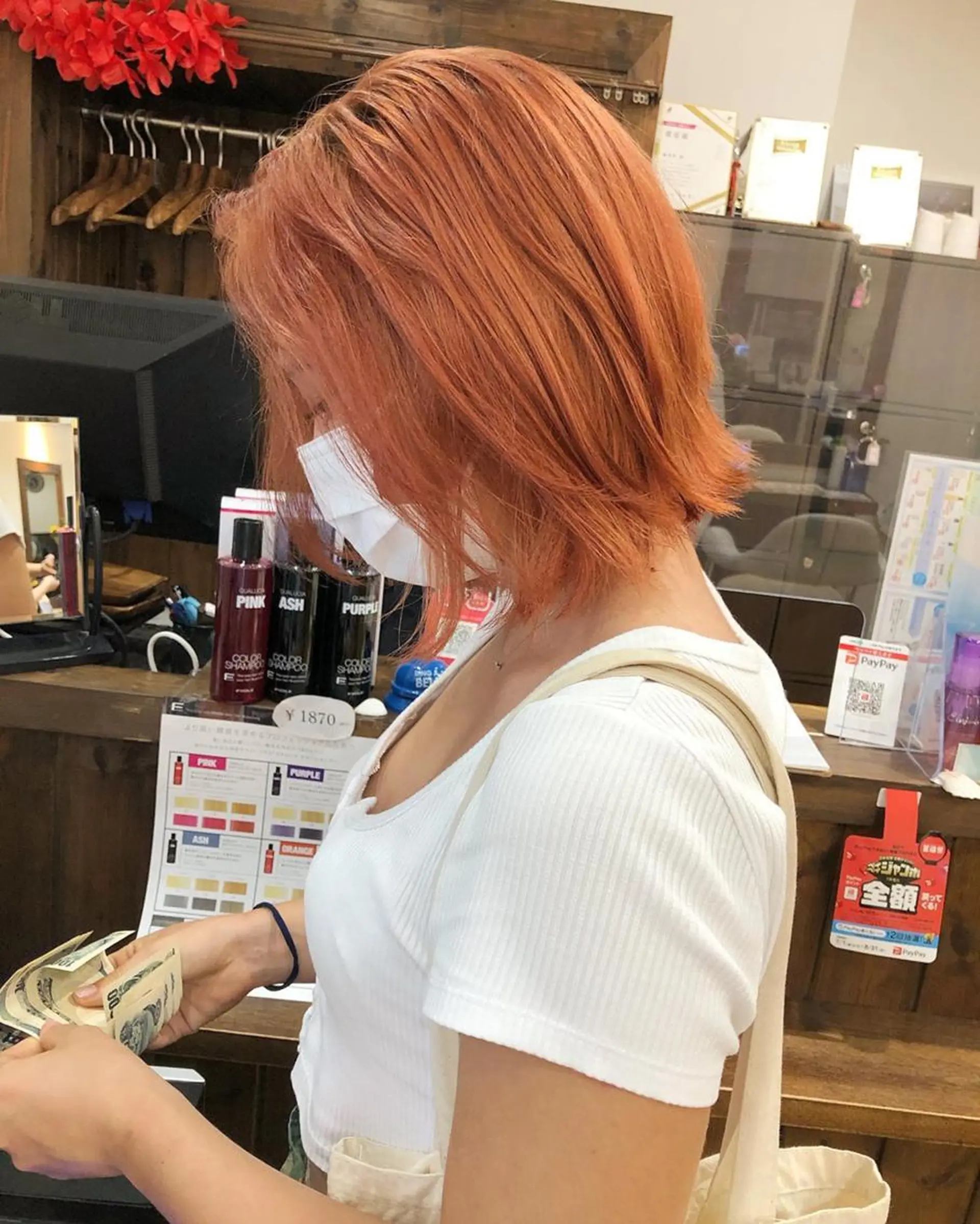 カラー アディクシーカラー アッシュ ブリーチ ダブルカラー グラデーションカラー 🌈ハイトーン/ ワタル🌈のヘアスタイル