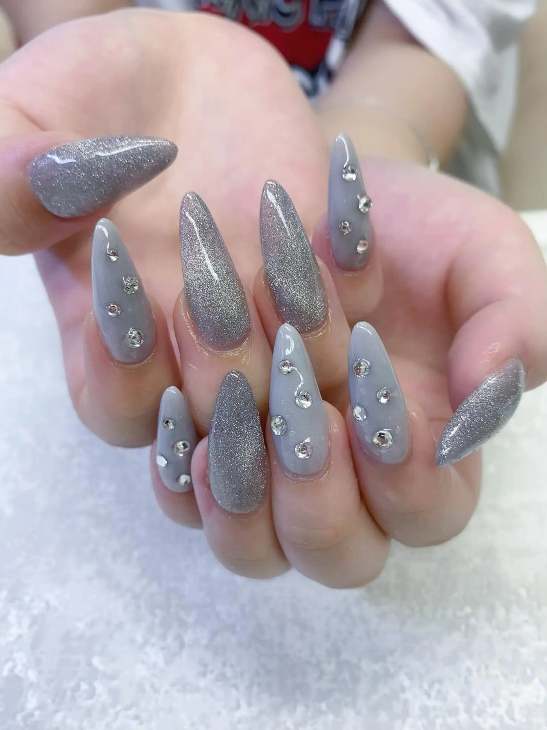 ロング ハンドネイル JNA認定講師🌸 RIEのネイルデザイン