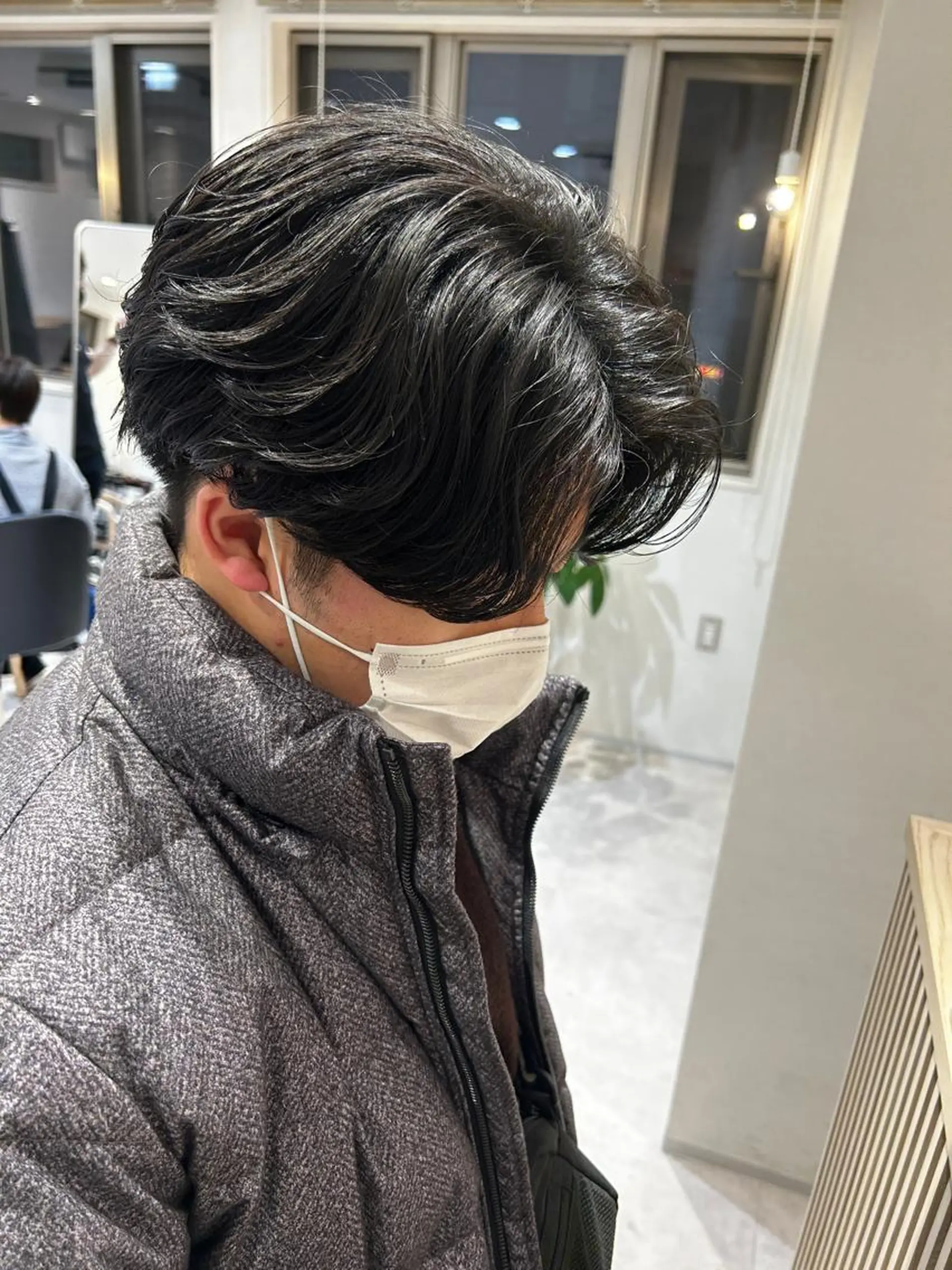 ショート パーマ メンズ メンズパーマ ニュアンスパーマ AI TOKYO  横浜店所属・メンズ支持数No.1 👑リュウ👑のヘアスタイル