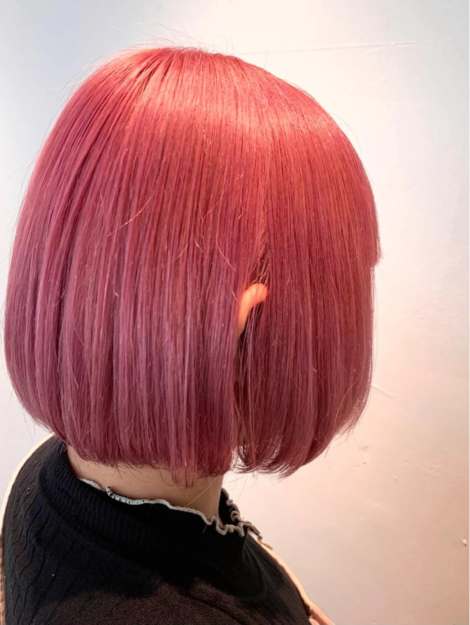 ショート カラー 立川/シールエクステ /みづきのヘアスタイル