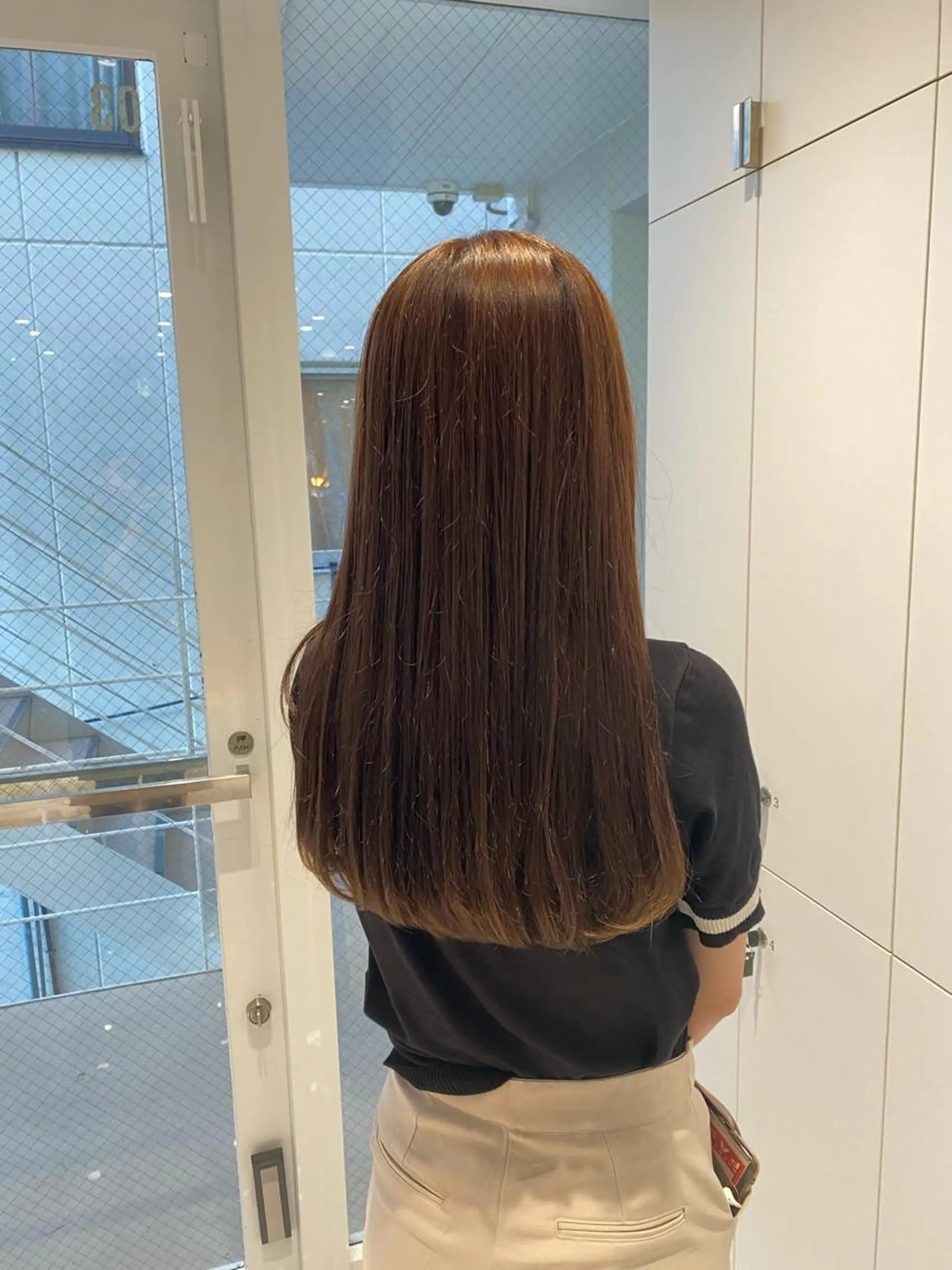 ロング カラー カット ヘアカラー トリートメント ヘアセット ナチュラル/韓国💎 haruka 💎のヘアスタイル