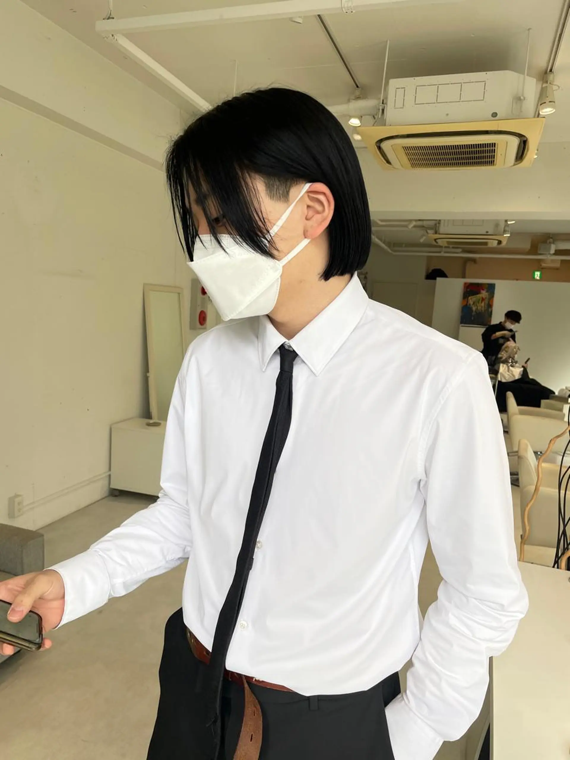 ショート メンズ ボブ TAAN HAIR所属・TAAN HAIR こばしのヘアスタイル