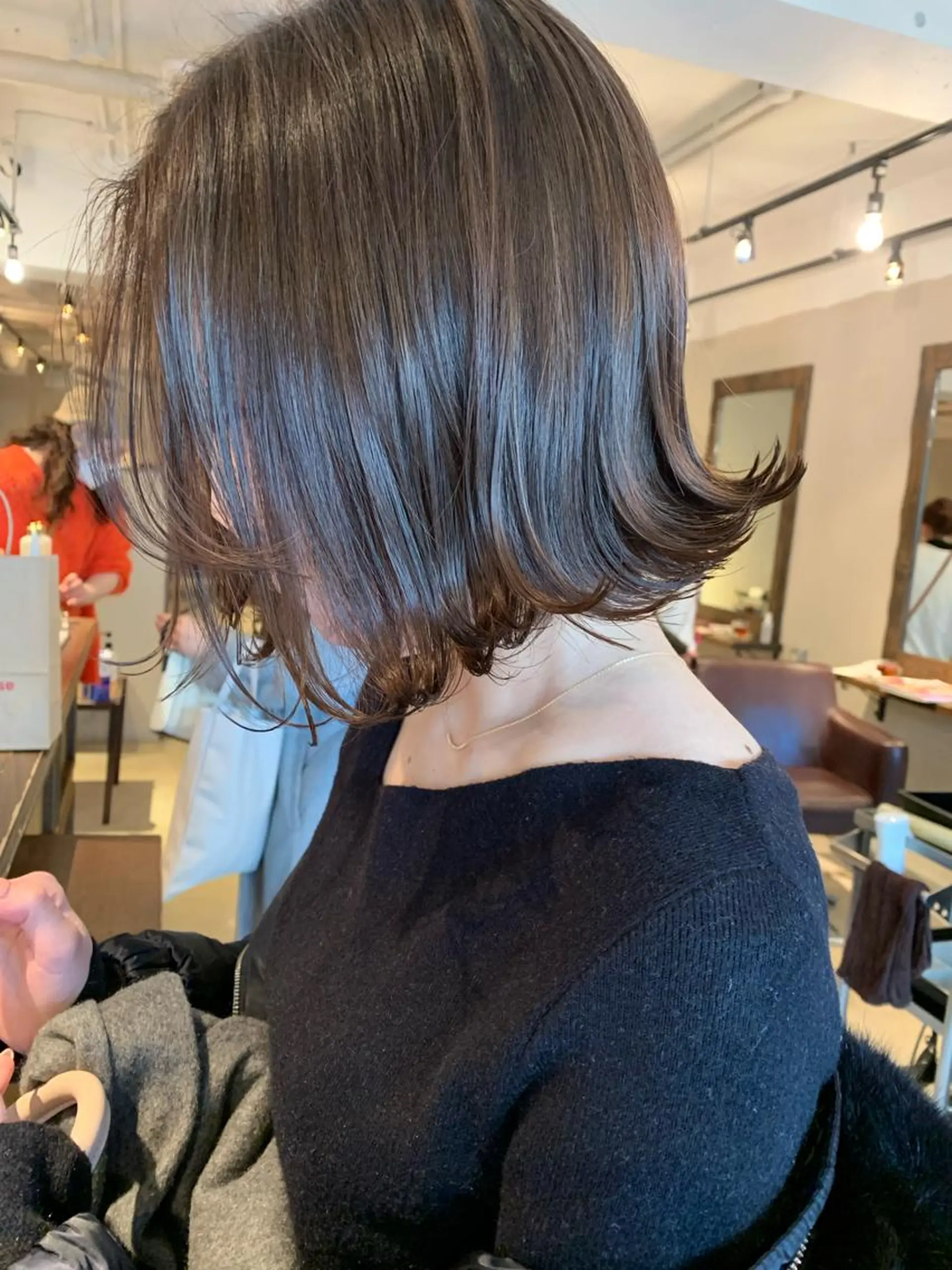 ショート カラー カット ヘアカラー トリートメント ヘッドスパ 透明感/オリーブ/ グレージュ/YUKAのヘアスタイル