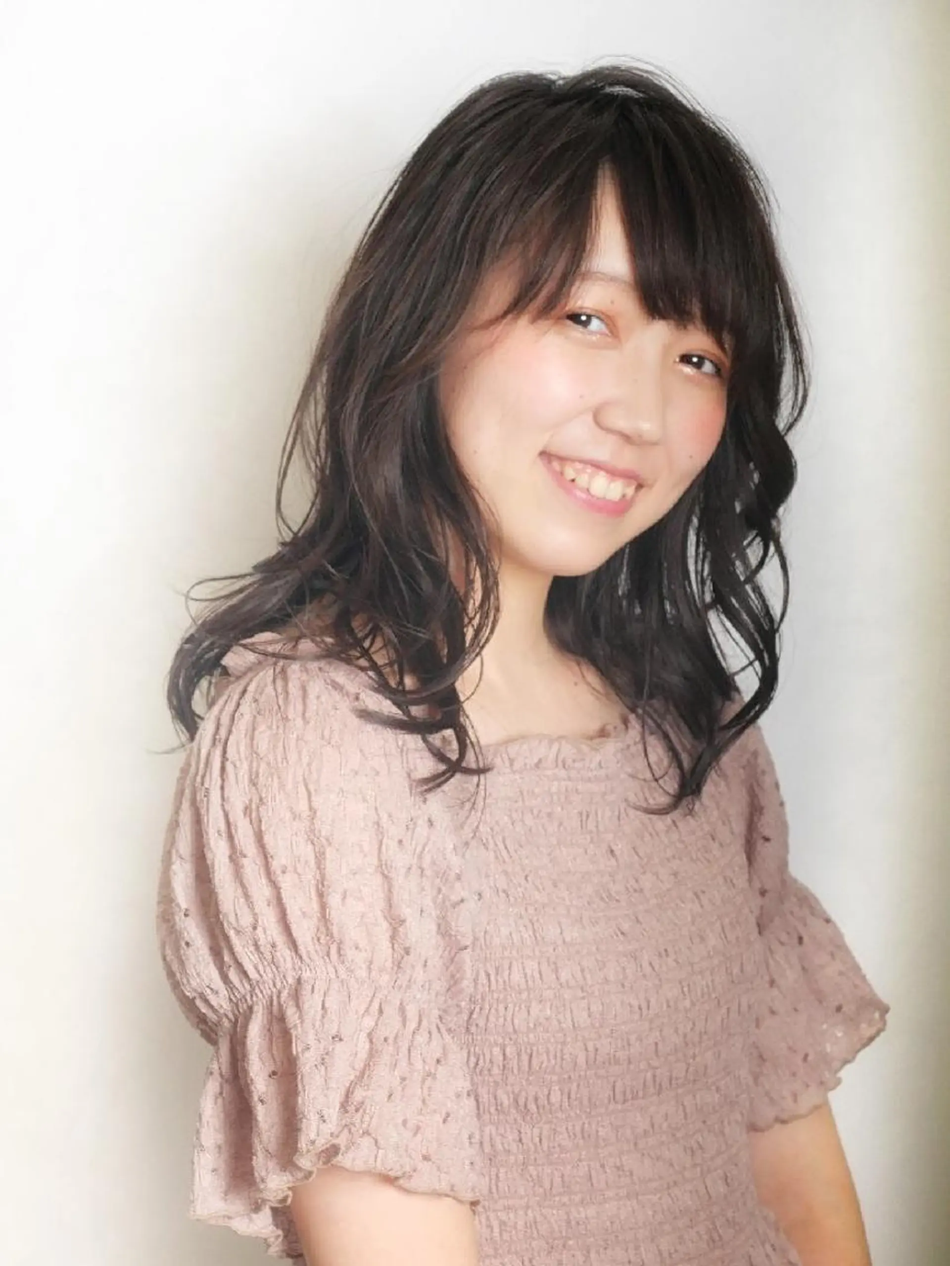 ミディアム 大人の艶髪✂️ 矢崎美紀のヘアスタイル