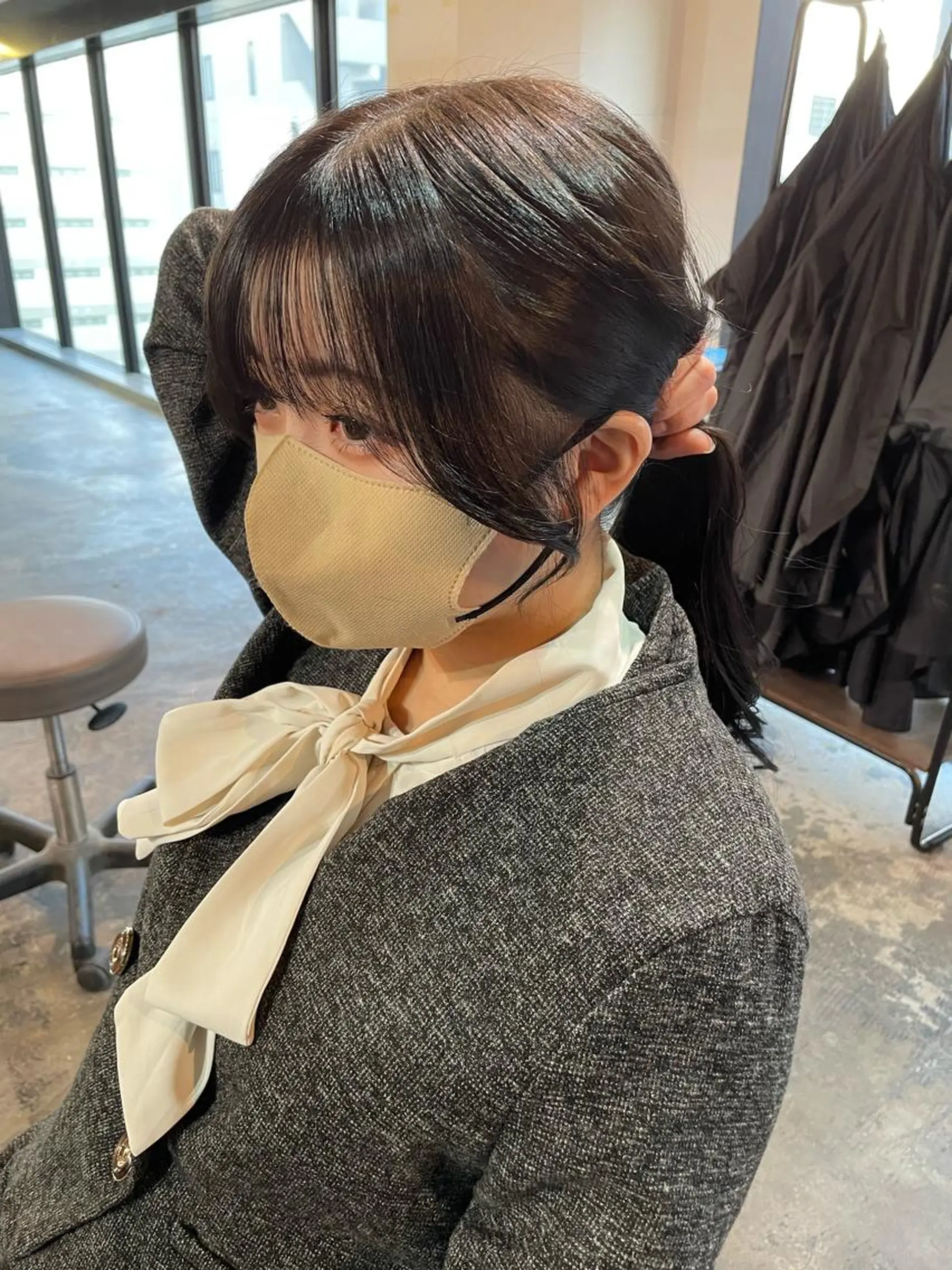 カラー La fith hair ray 札幌店所属・顔まわり/W カラー/リョウのヘアスタイル