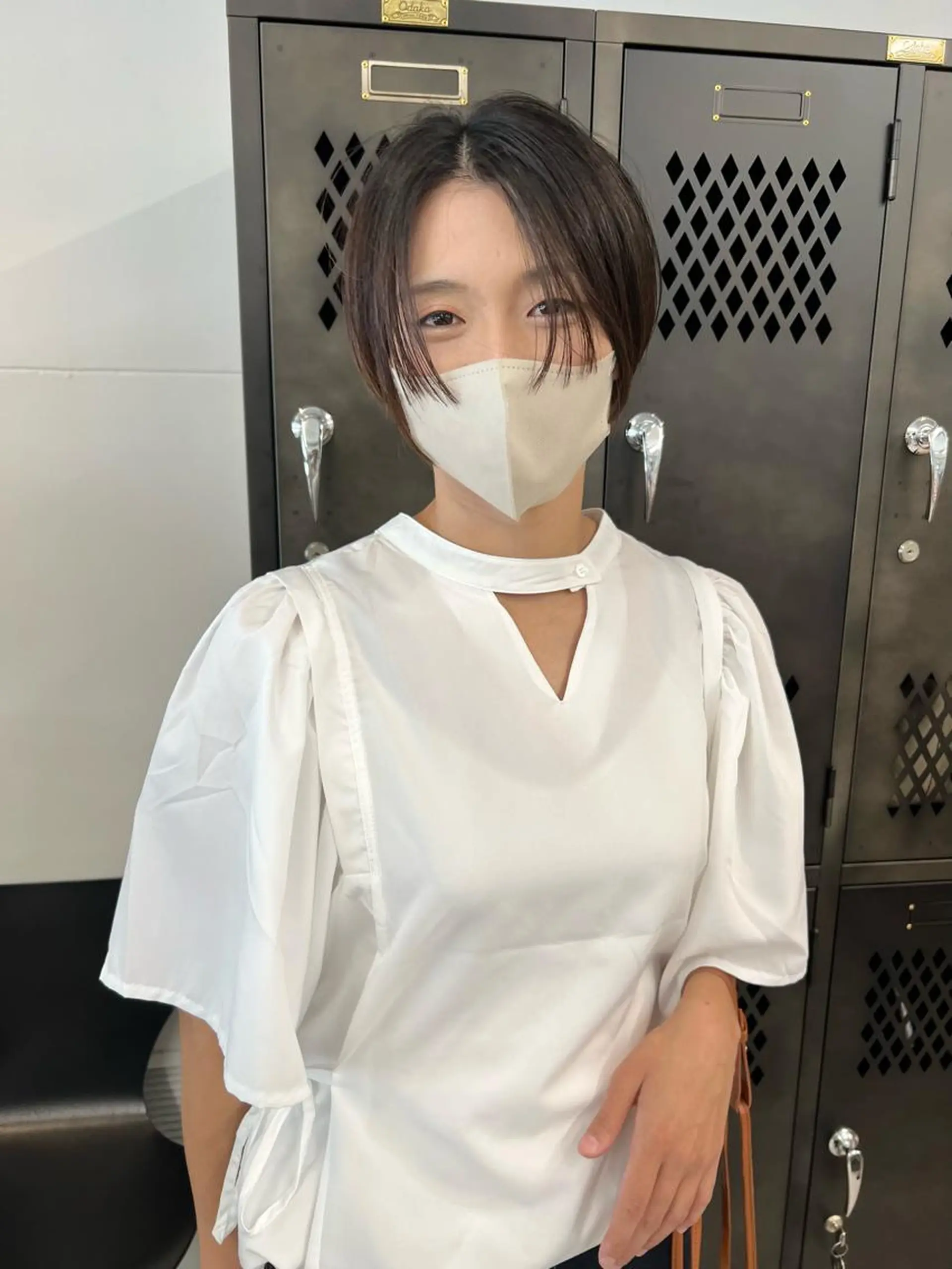 ショート カラー カット ヘアカラー 樫原裕二 /柔らかいカラーのヘアスタイル