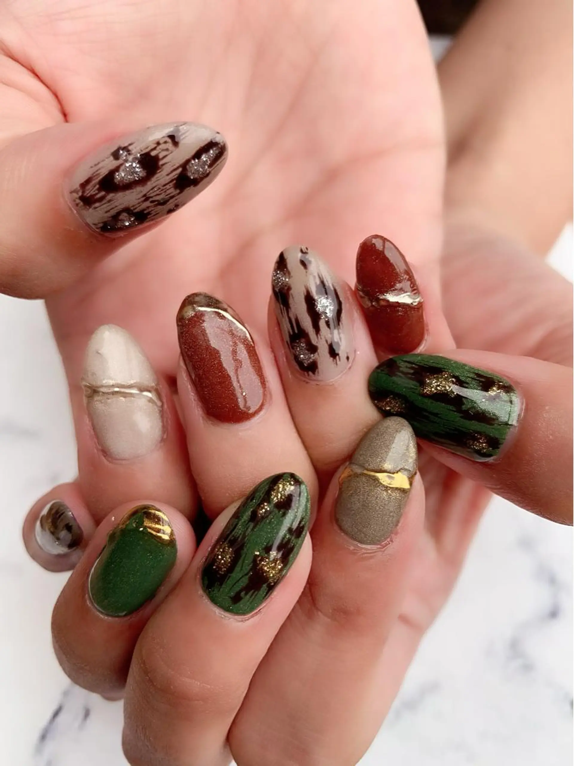 ネイル ハンドネイル フットネイル Adite nailのネイルデザイン