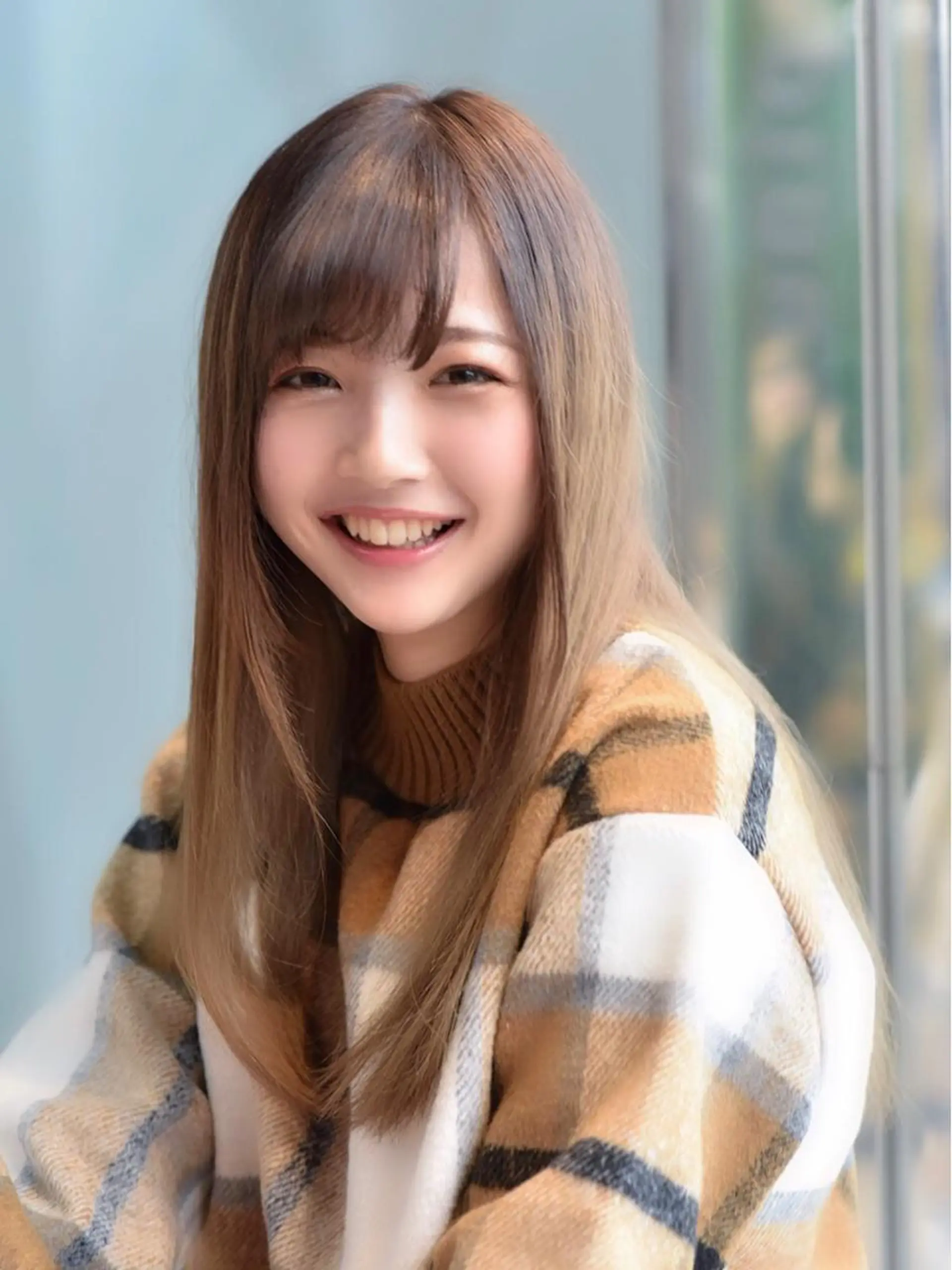 セミロング 縮毛矯正 Root所属・加藤 琢也のヘアスタイル