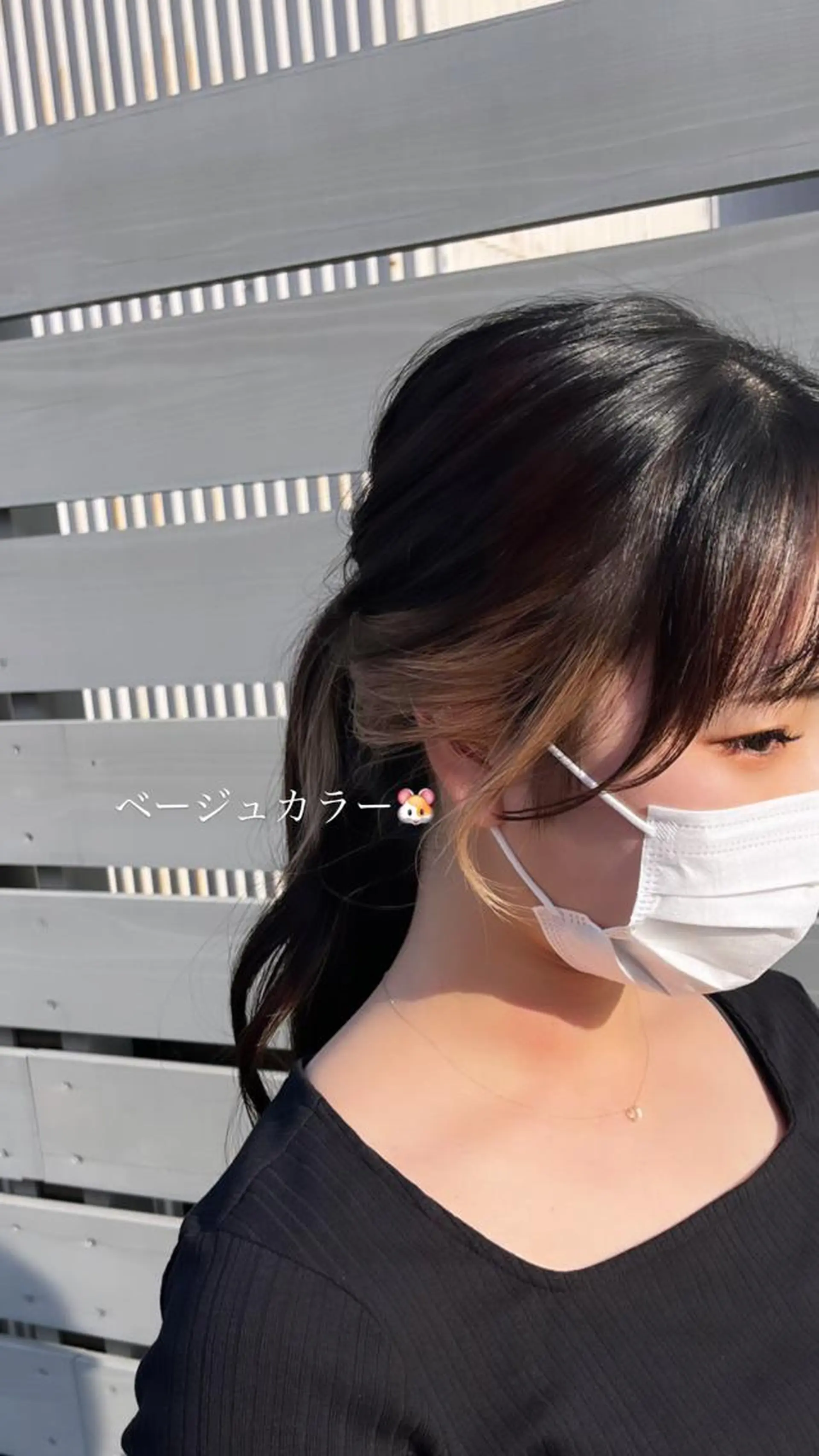 セミロング カラー ミシェル /韓国ヘア🕊️のヘアスタイル