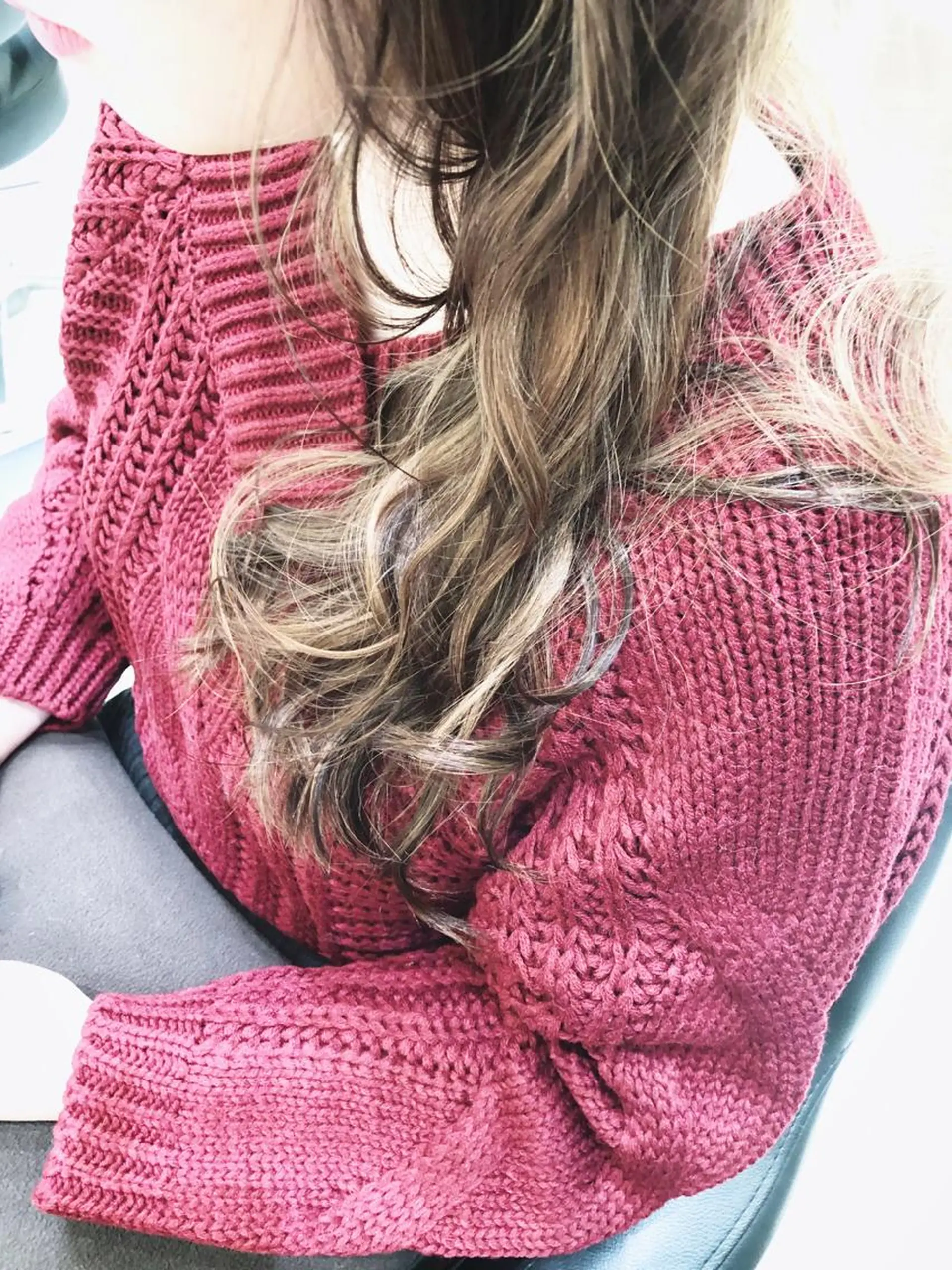 ロング 岸 保奈美のヘアスタイル