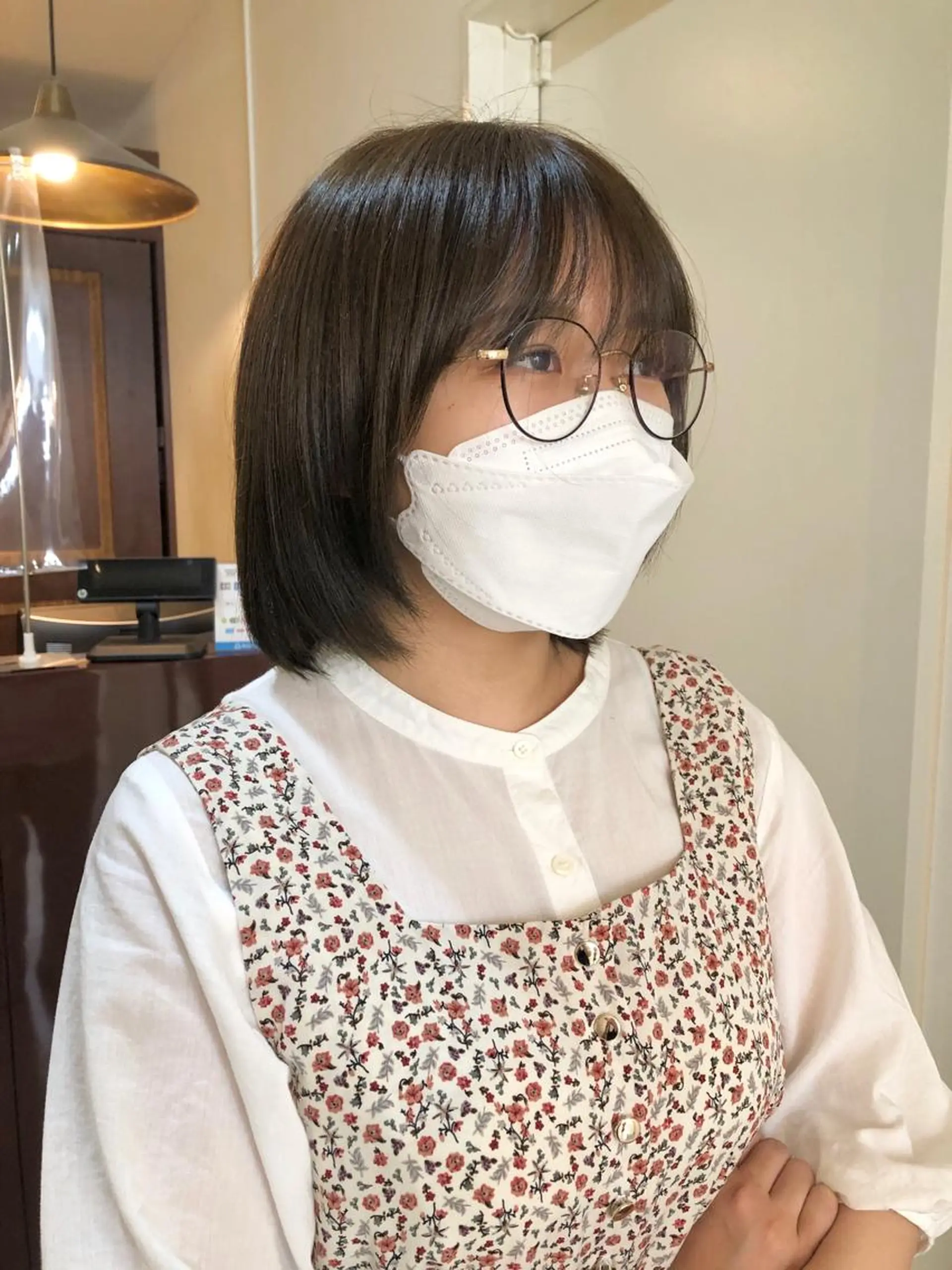 ショート カラー ボブ ショート/パーマ/ カラー/FUKOのヘアスタイル