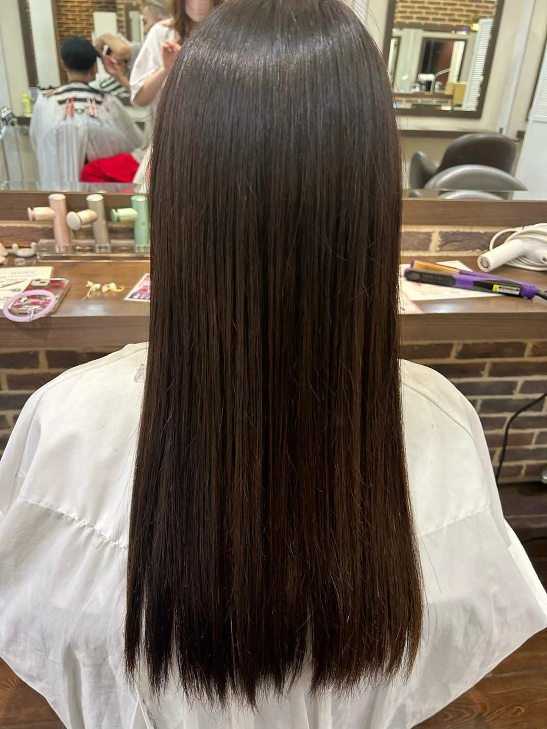 ロング 韓国風カラー 学生 髪質改善 韓国風ヘア トリートメント メンズスタイル Hitomi🐶のヘアスタイル