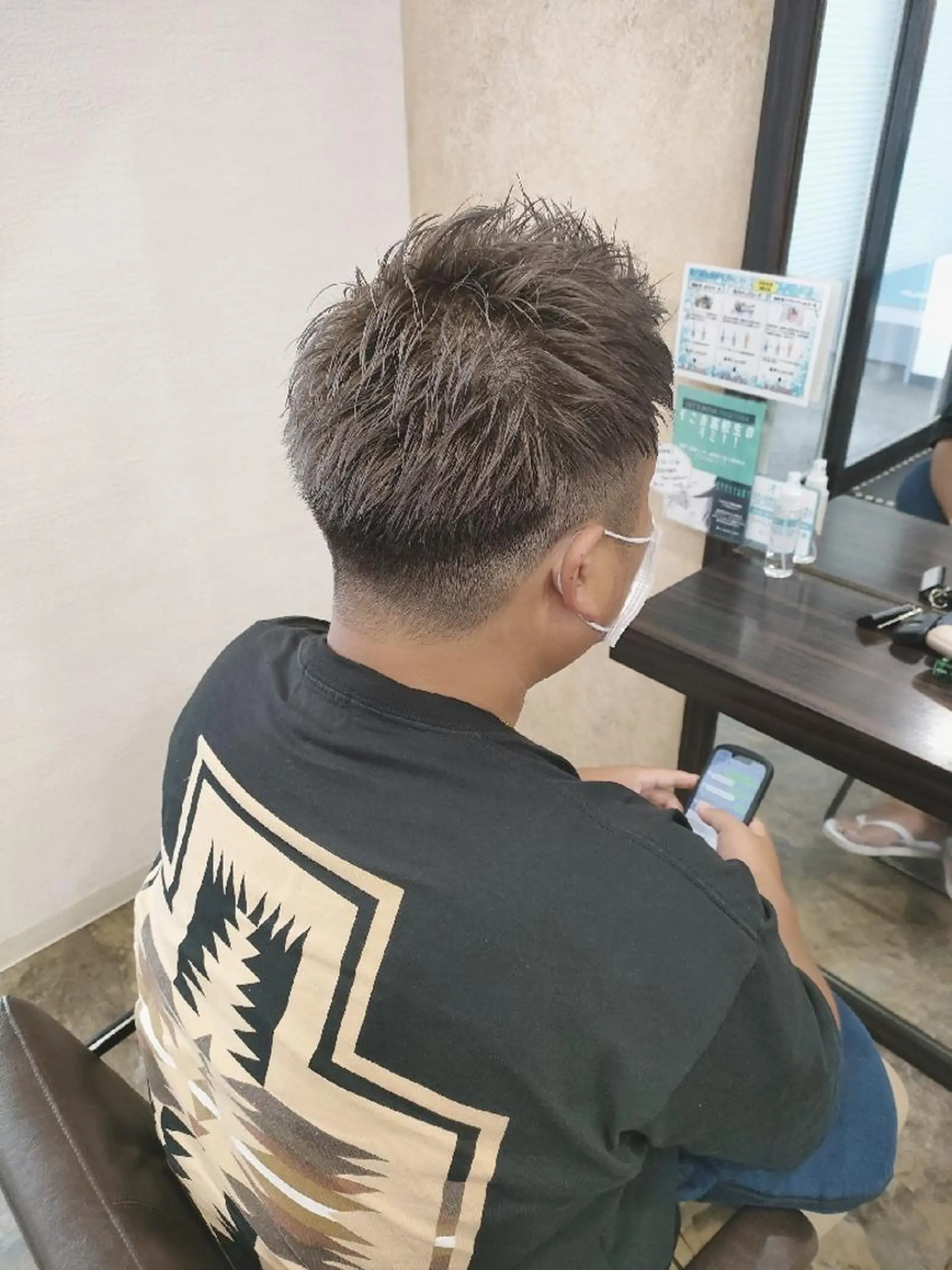 ショート カラー グレージュ シルバー シルバーグレージュ sepiage trois所属・酒井 亜希のヘアスタイル