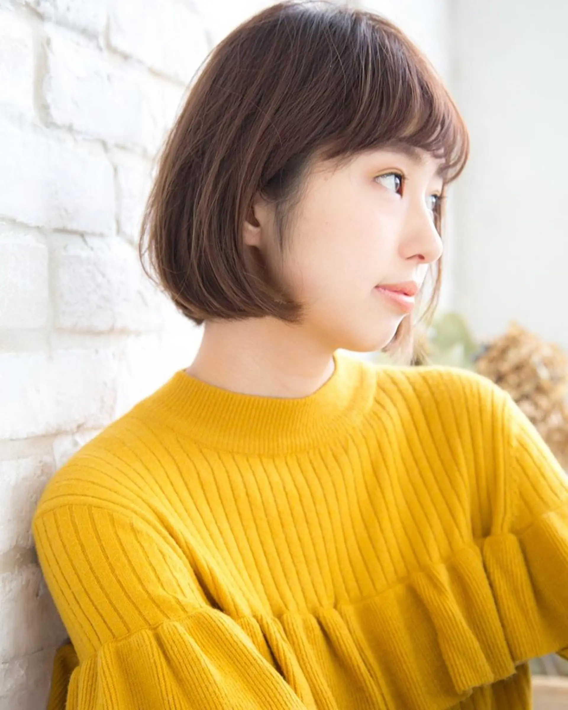 ミディアム Academy 壽海のヘアスタイル